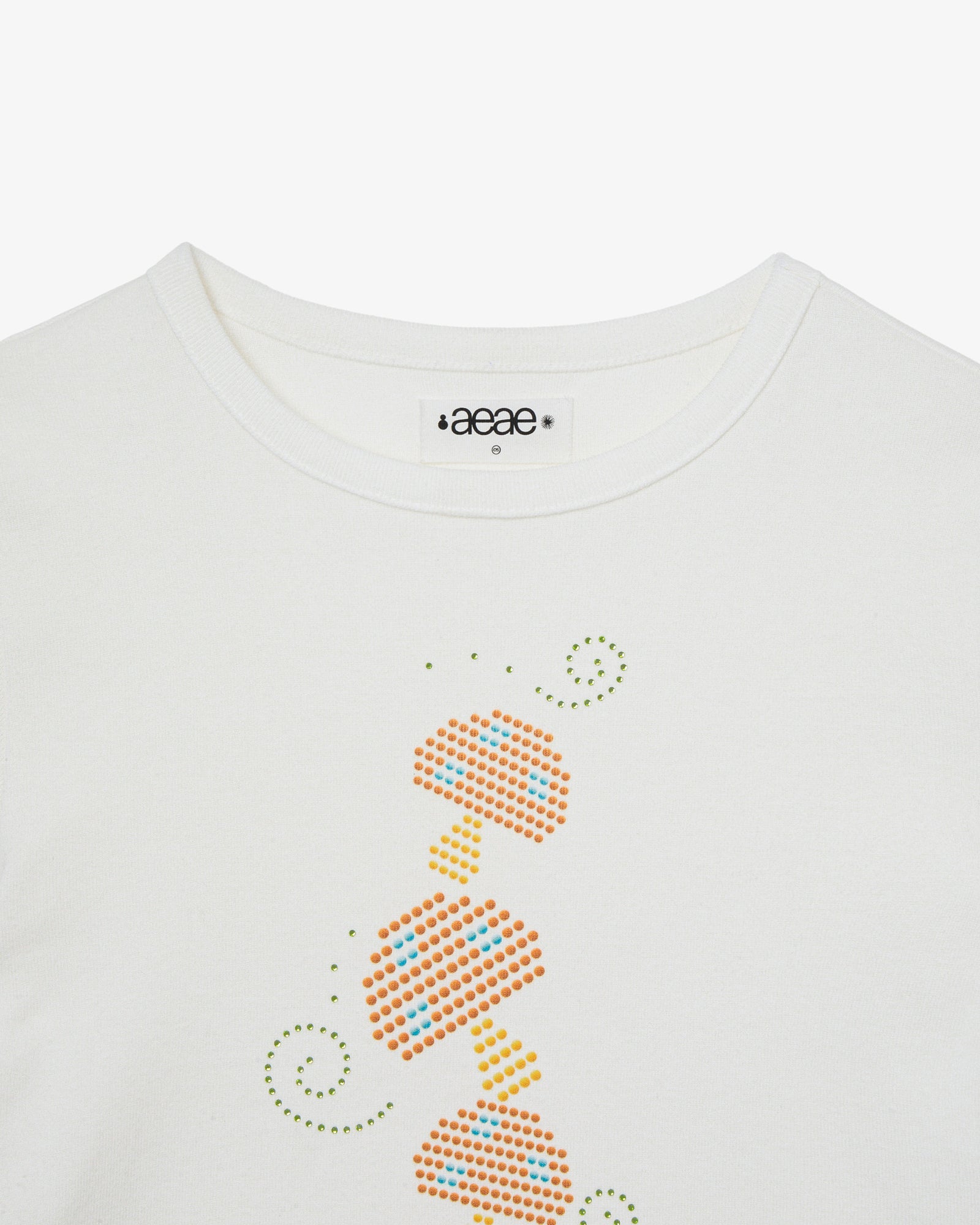 MUSHROOM HOTFIX TEE [WHITE]
