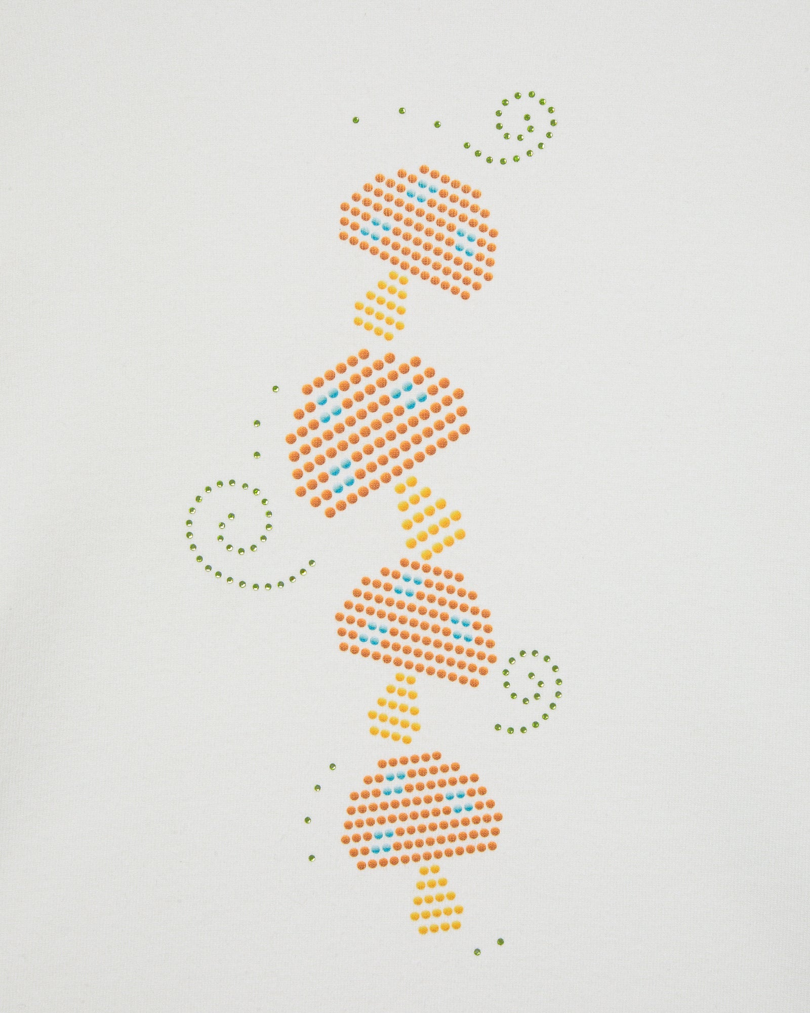 MUSHROOM HOTFIX TEE [WHITE]