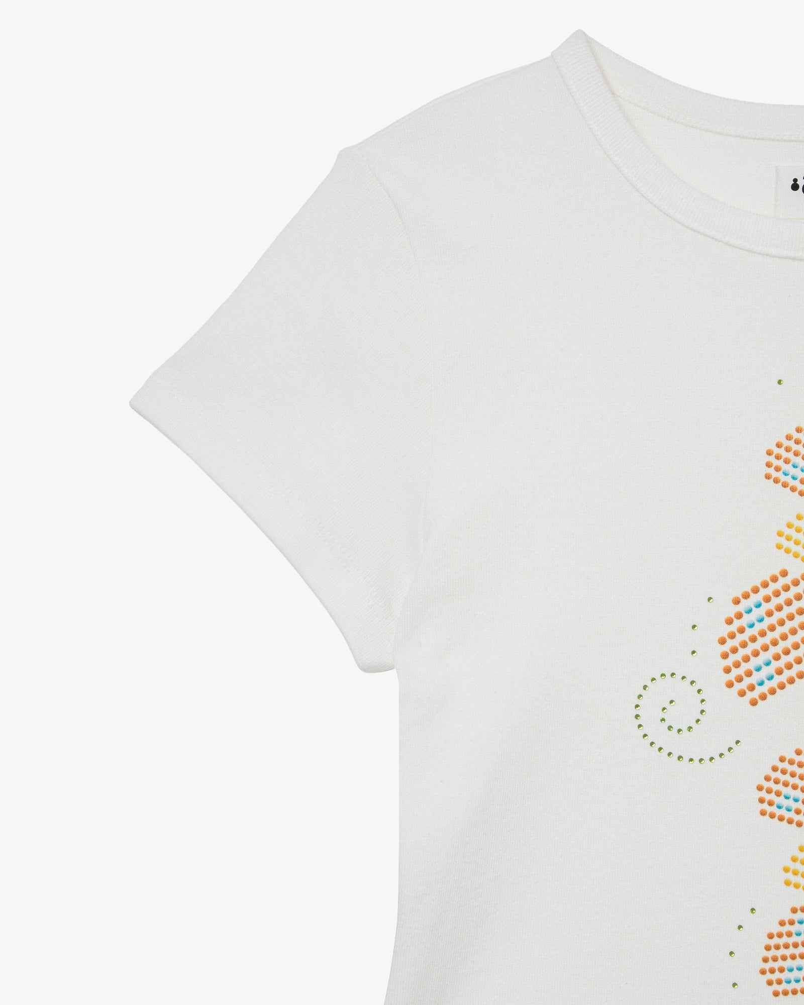 MUSHROOM HOTFIX TEE [WHITE]