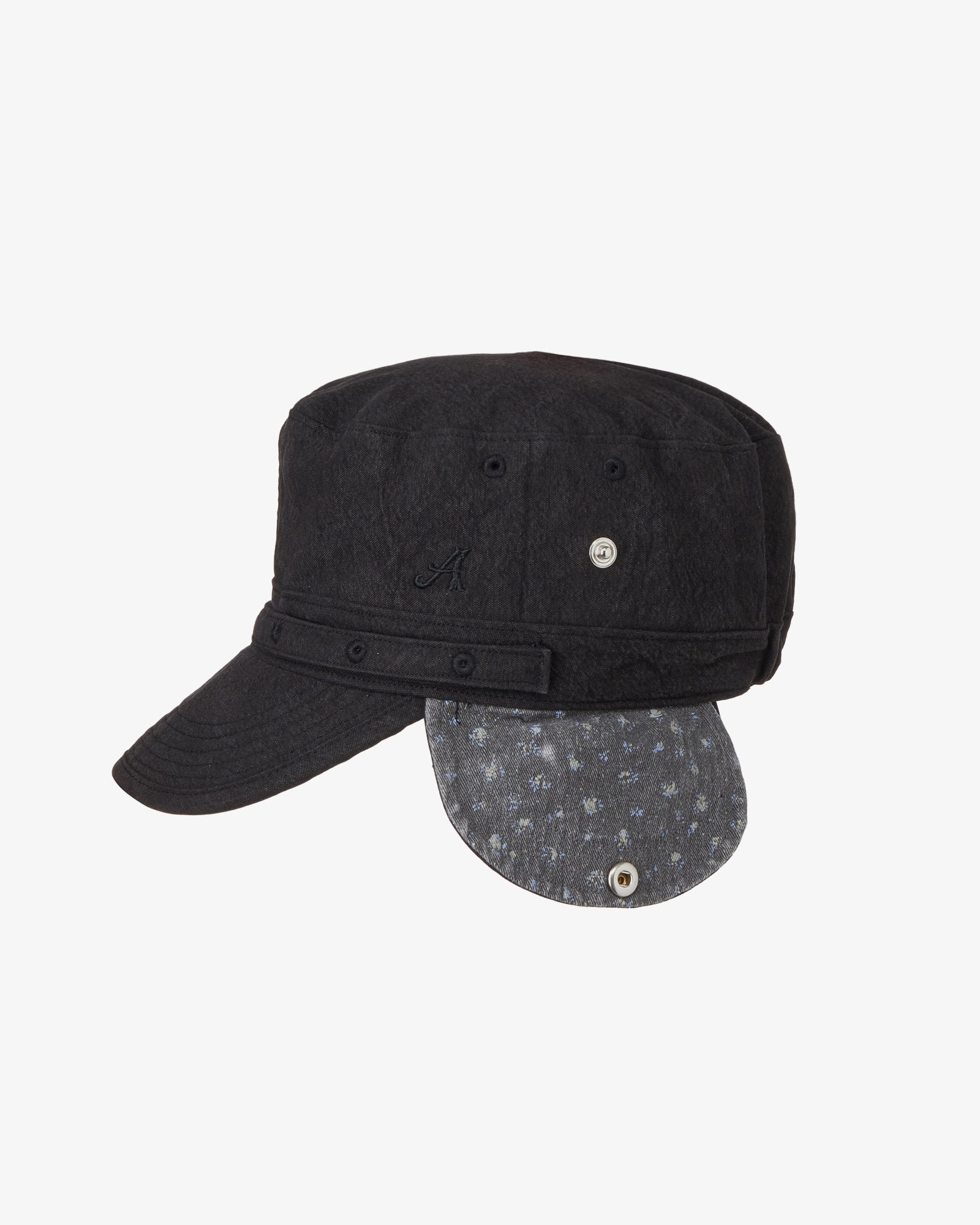 NEWS BOY CAP [BLACK]