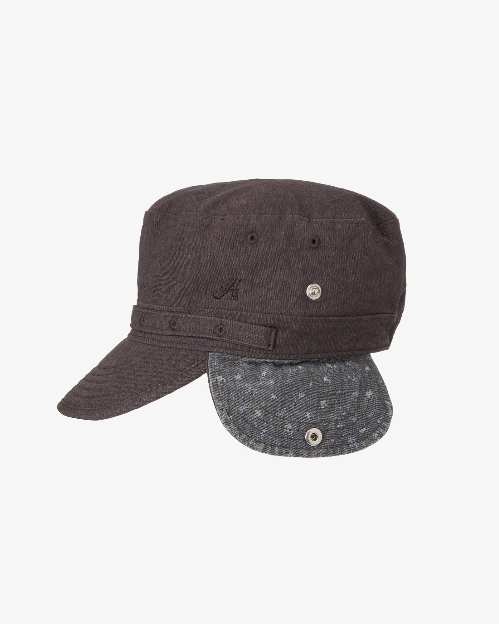 NEWS BOY CAP [DARK BROWN]