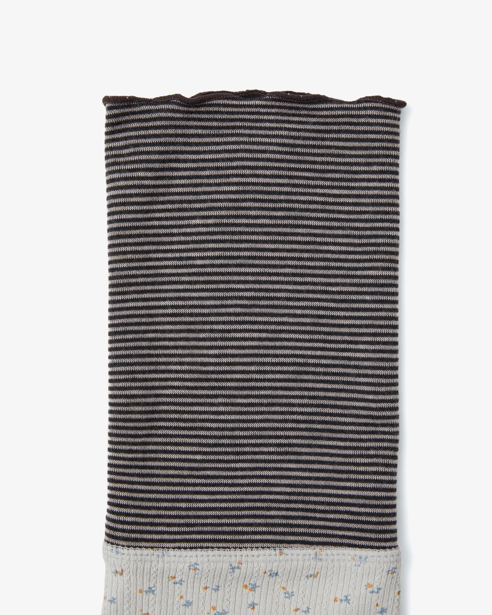 PATCHWORK LEG WARMER [GREY]
