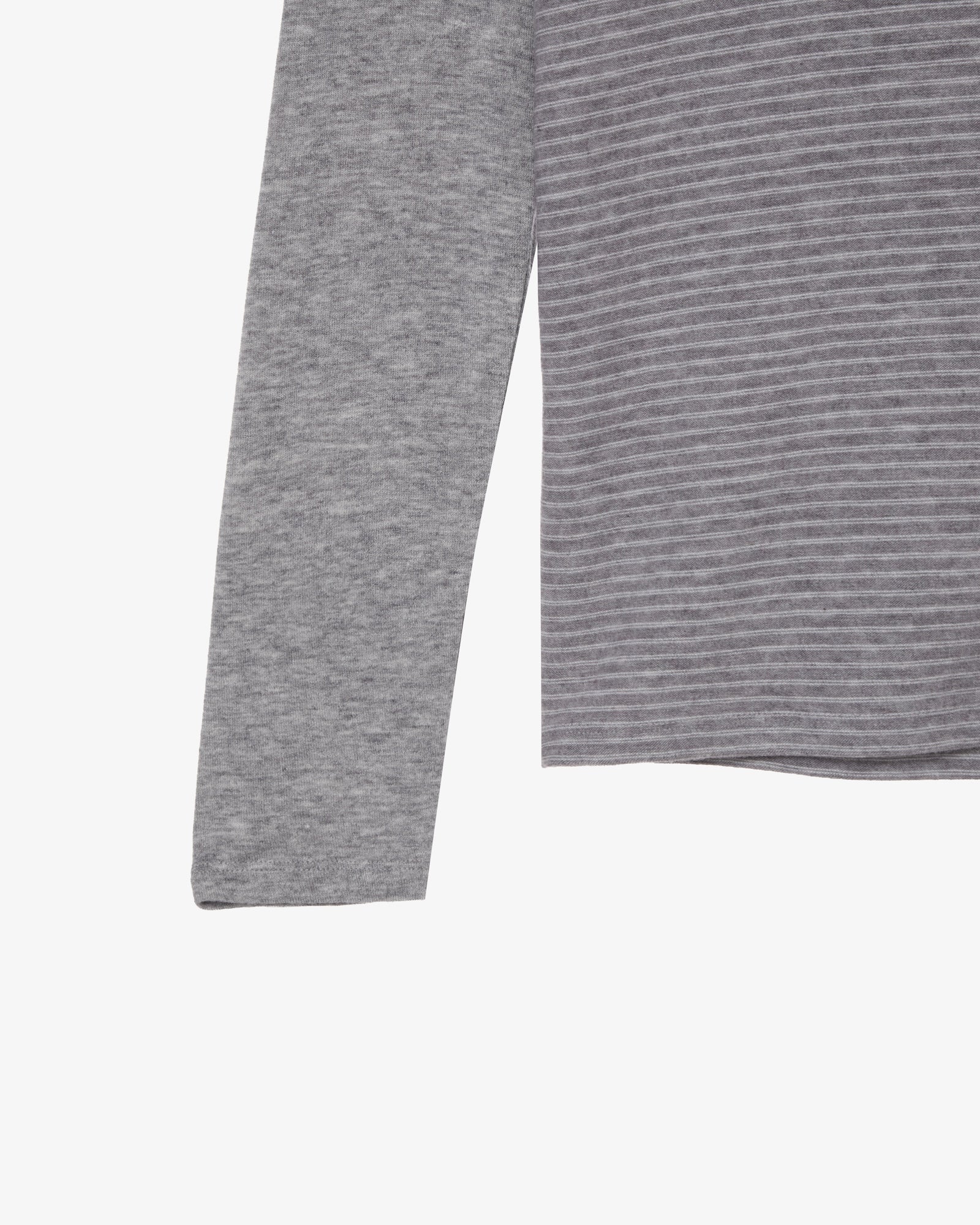 PATTERN BLOCK TEE [GREY]