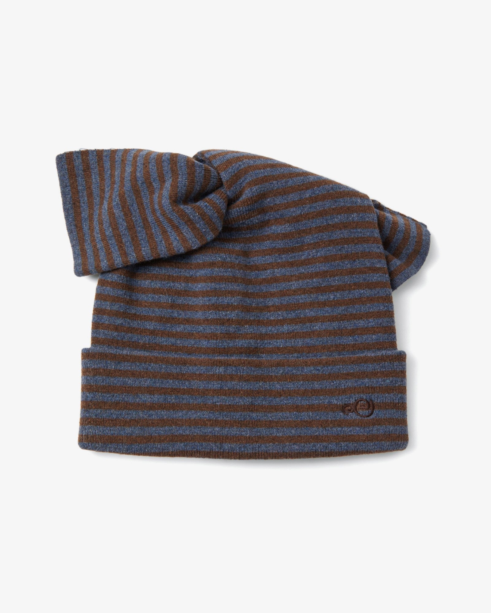PILED LONG BEANIE [BLUE]