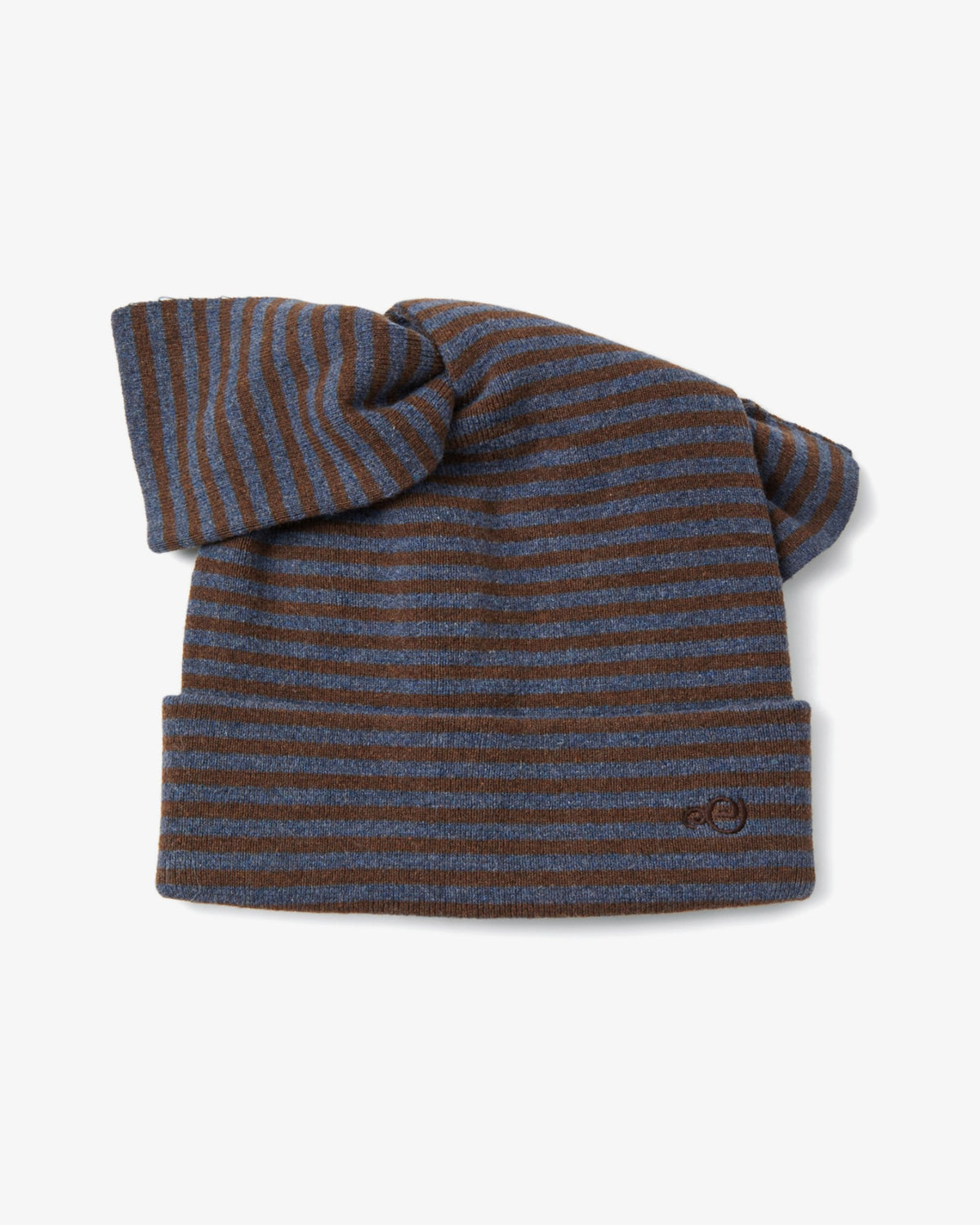 PILED LONG BEANIE [BLUE]