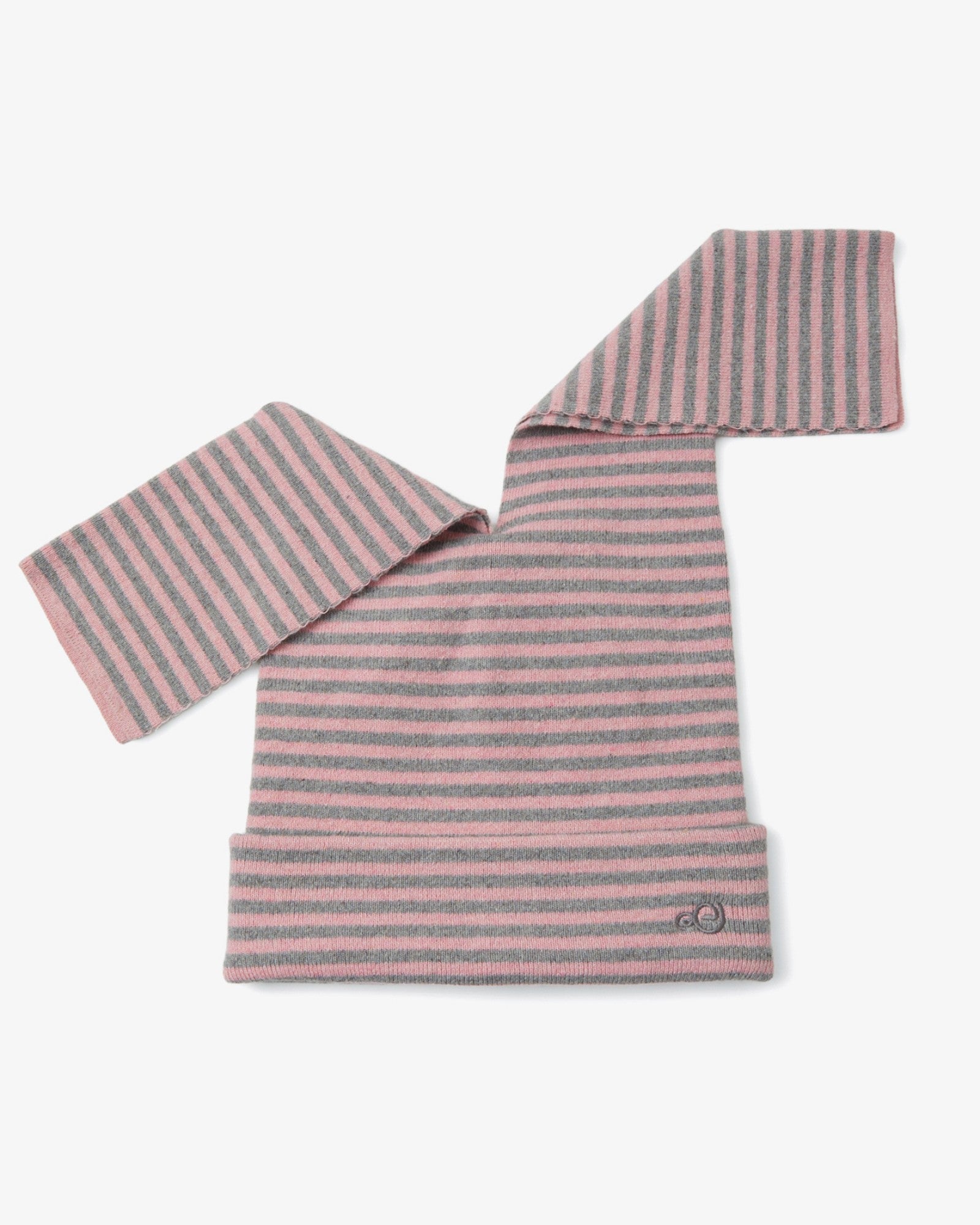 PILED LONG BEANIE [PINK]