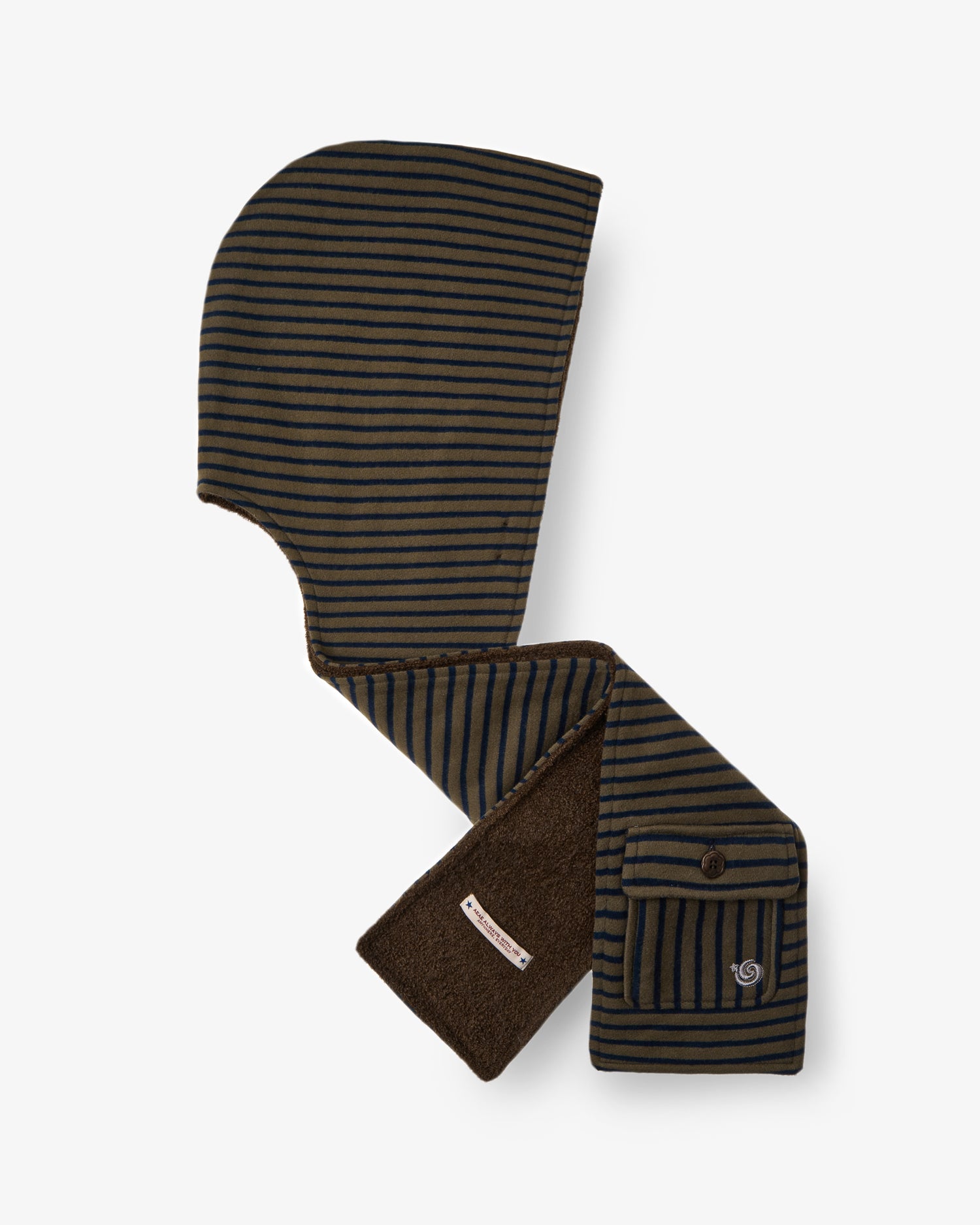 POCKET HOOD MUFFLER [KHAKI]