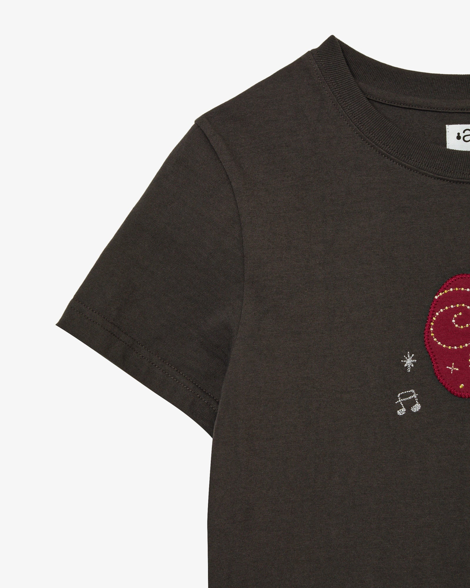 RINGO TEE [DARK BROWN]