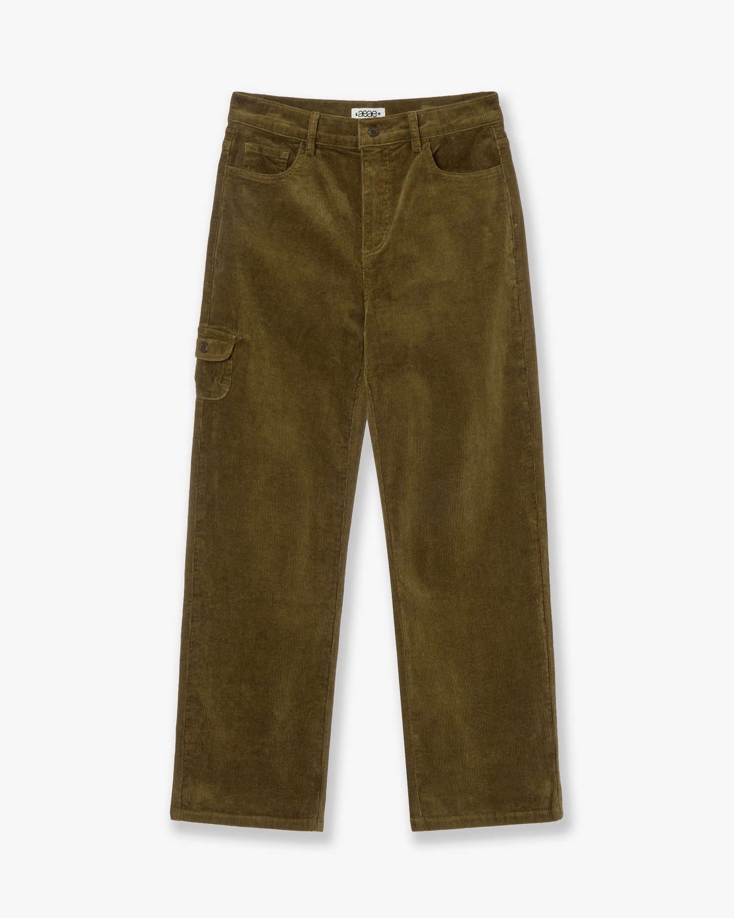 ROUND POCKET CORDUROY PANTS [KHAKI]