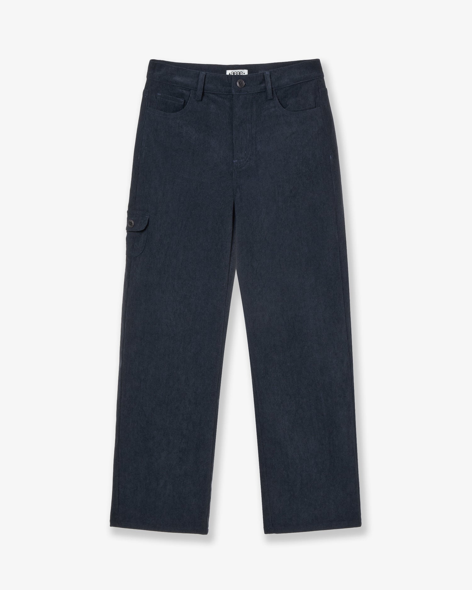 ROUND POCKET CORDUROY PANTS [NAVY]
