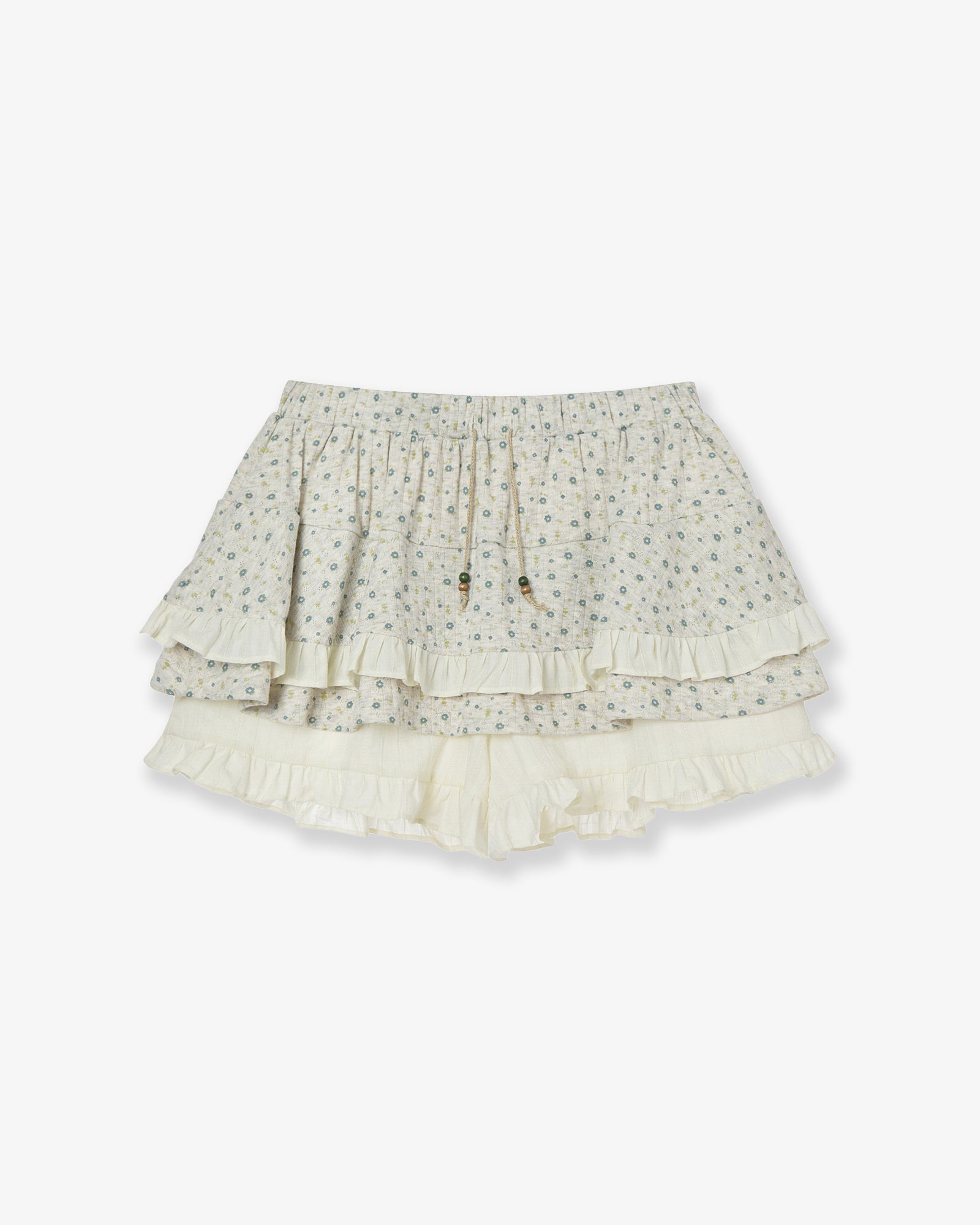SKIRT MINI SHORTS [OATMEAL]