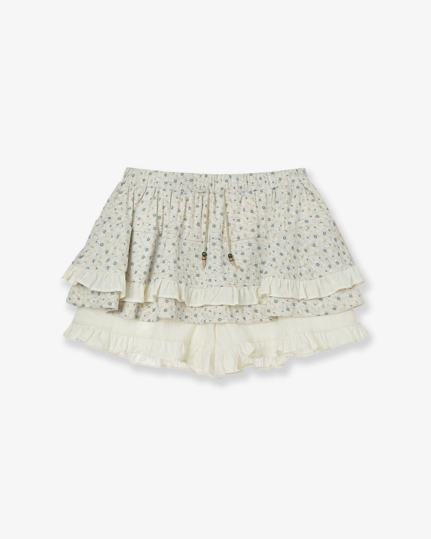 SKIRT MINI SHORTS [OATMEAL]