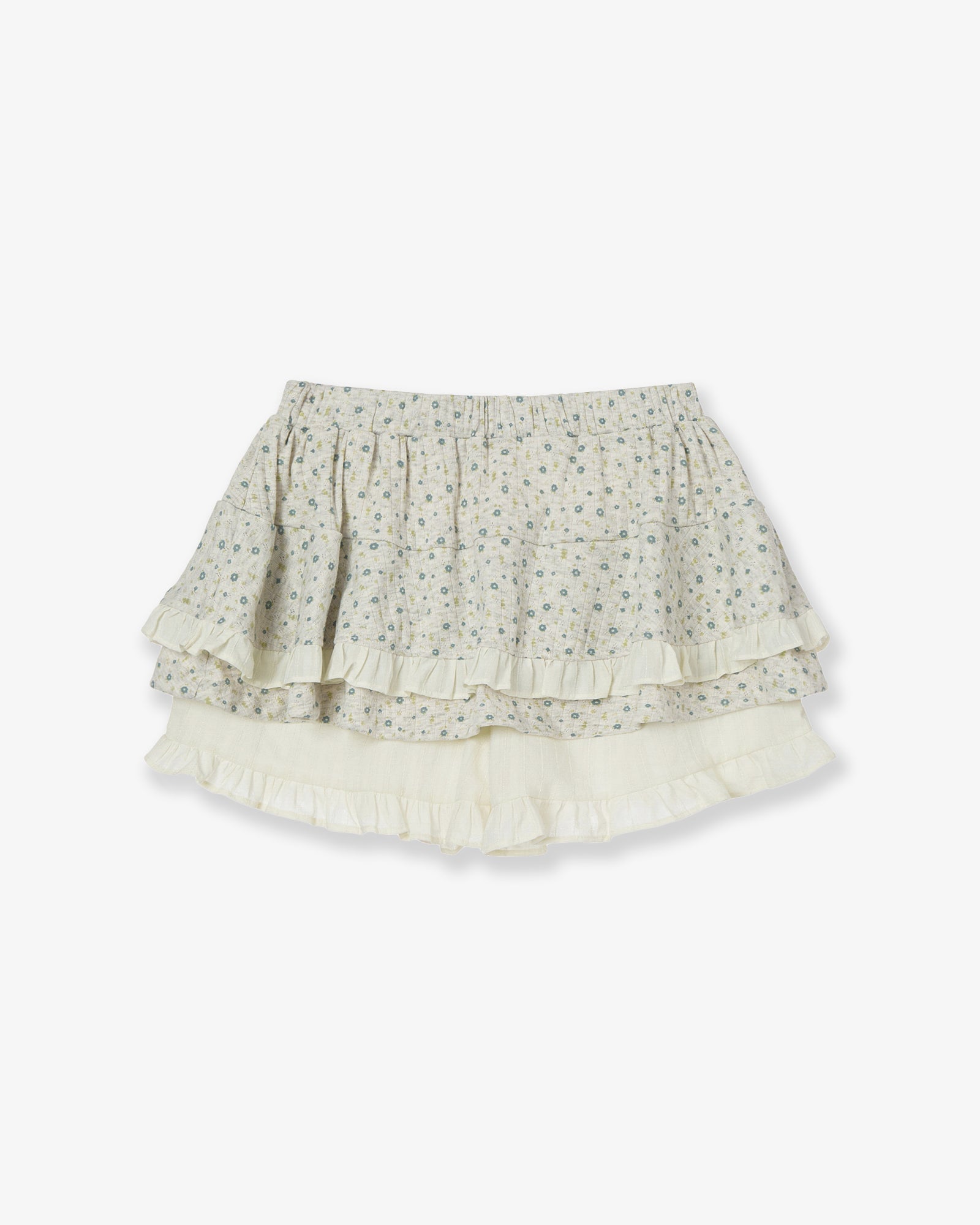 SKIRT MINI SHORTS [OATMEAL]