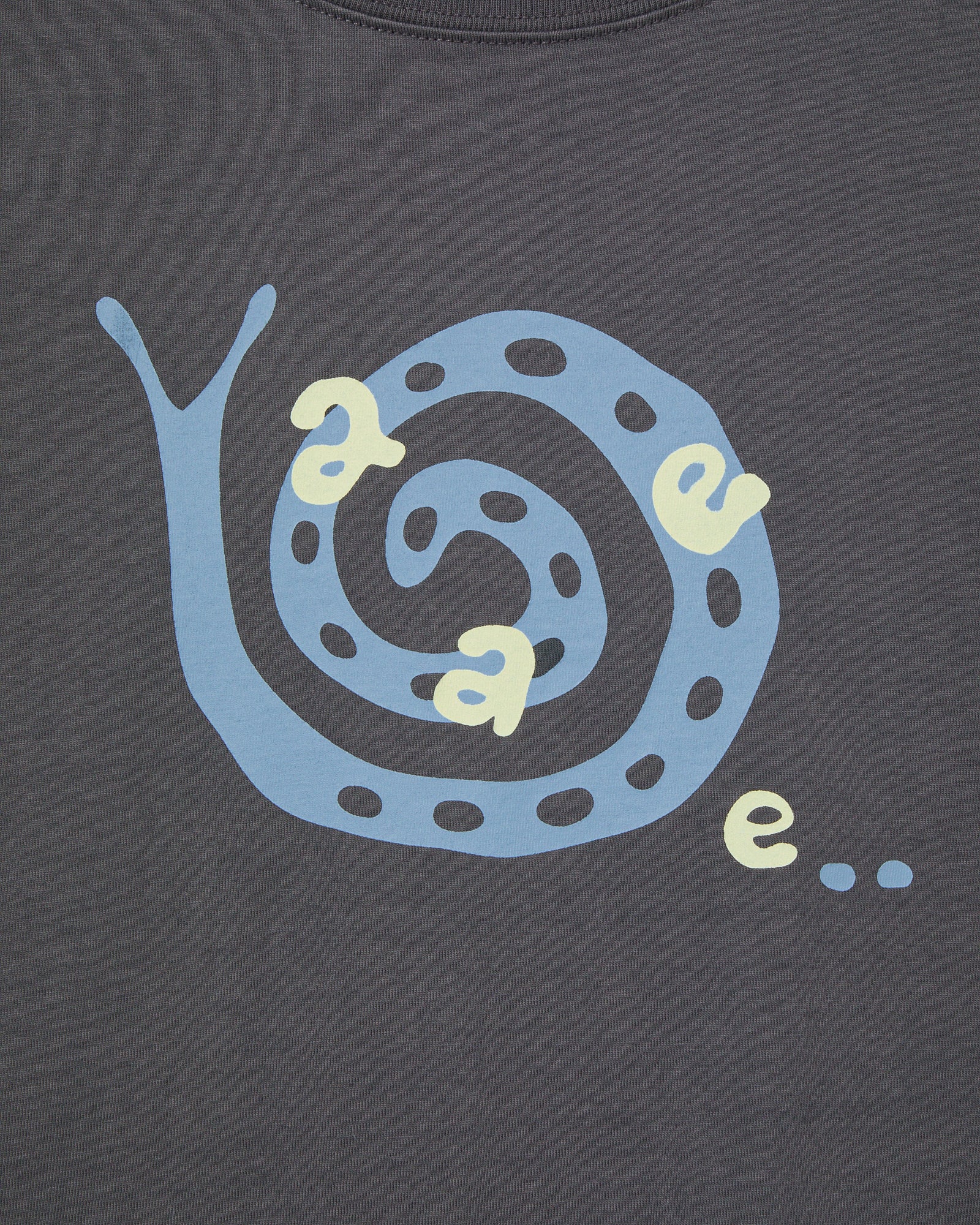 SNAIL T-SHIRTS [CHARCOAL]