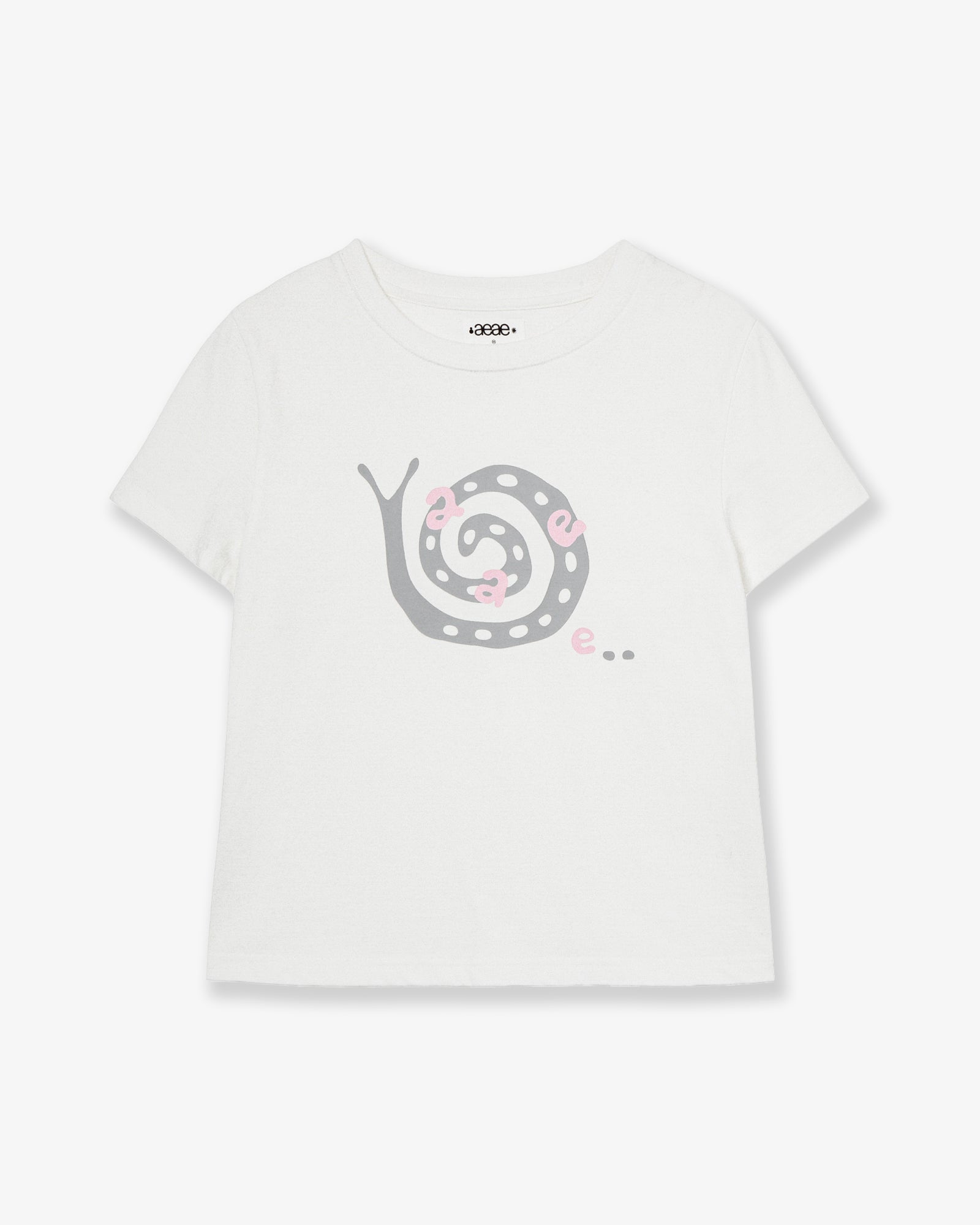 SNAIL T-SHIRTS [WHITE]