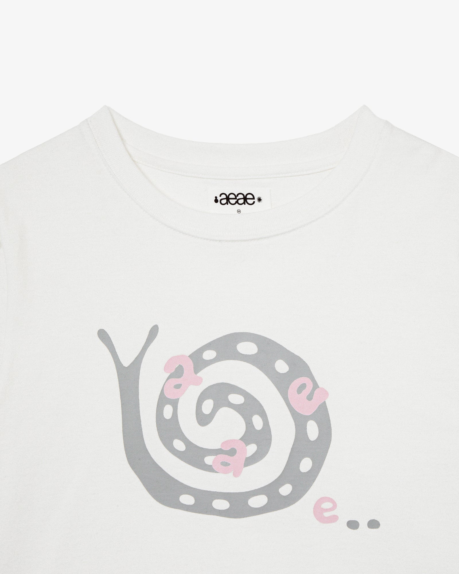 SNAIL T-SHIRTS [WHITE]