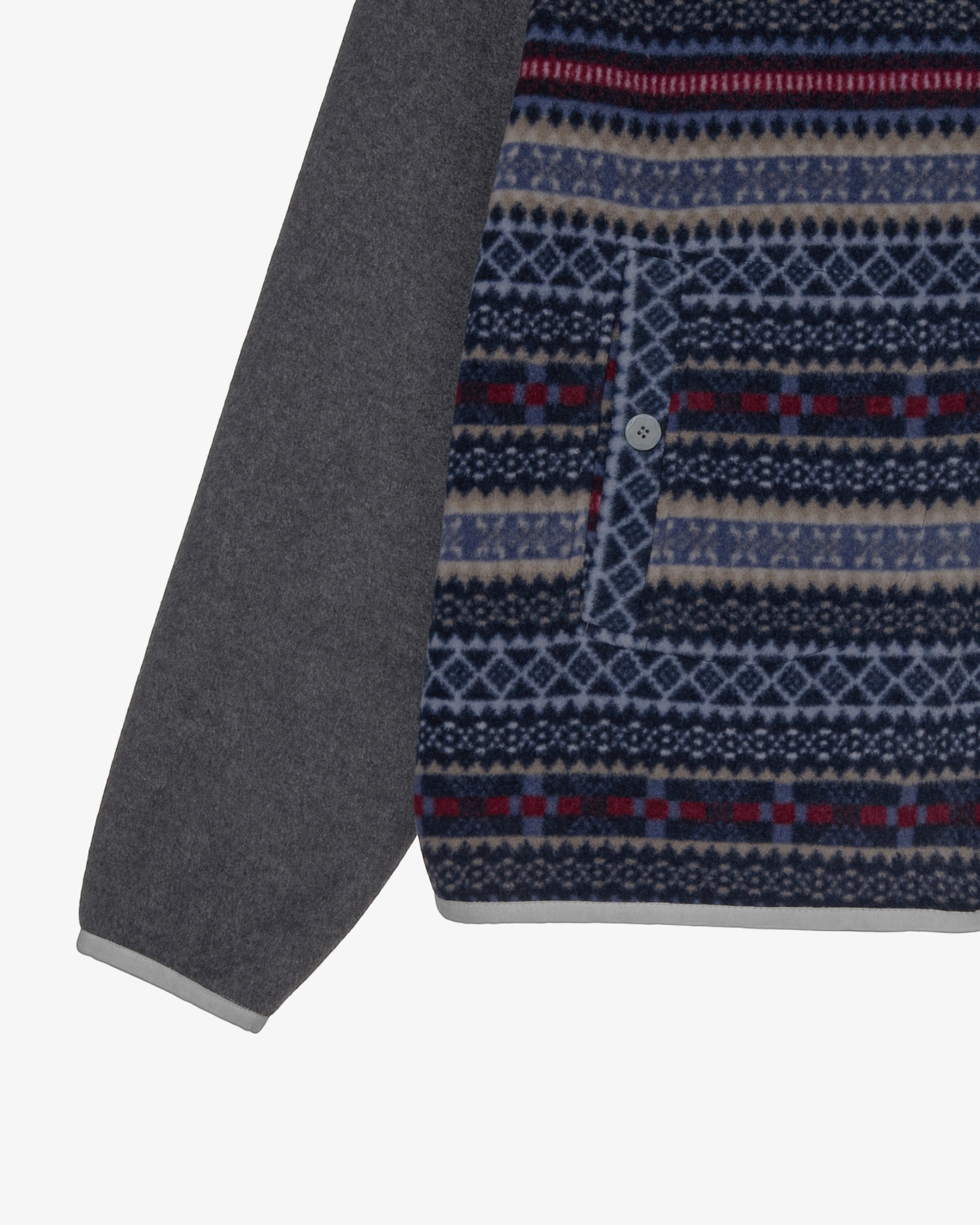 SOFT FLEECE ZIP UP HOODIE [GREY]