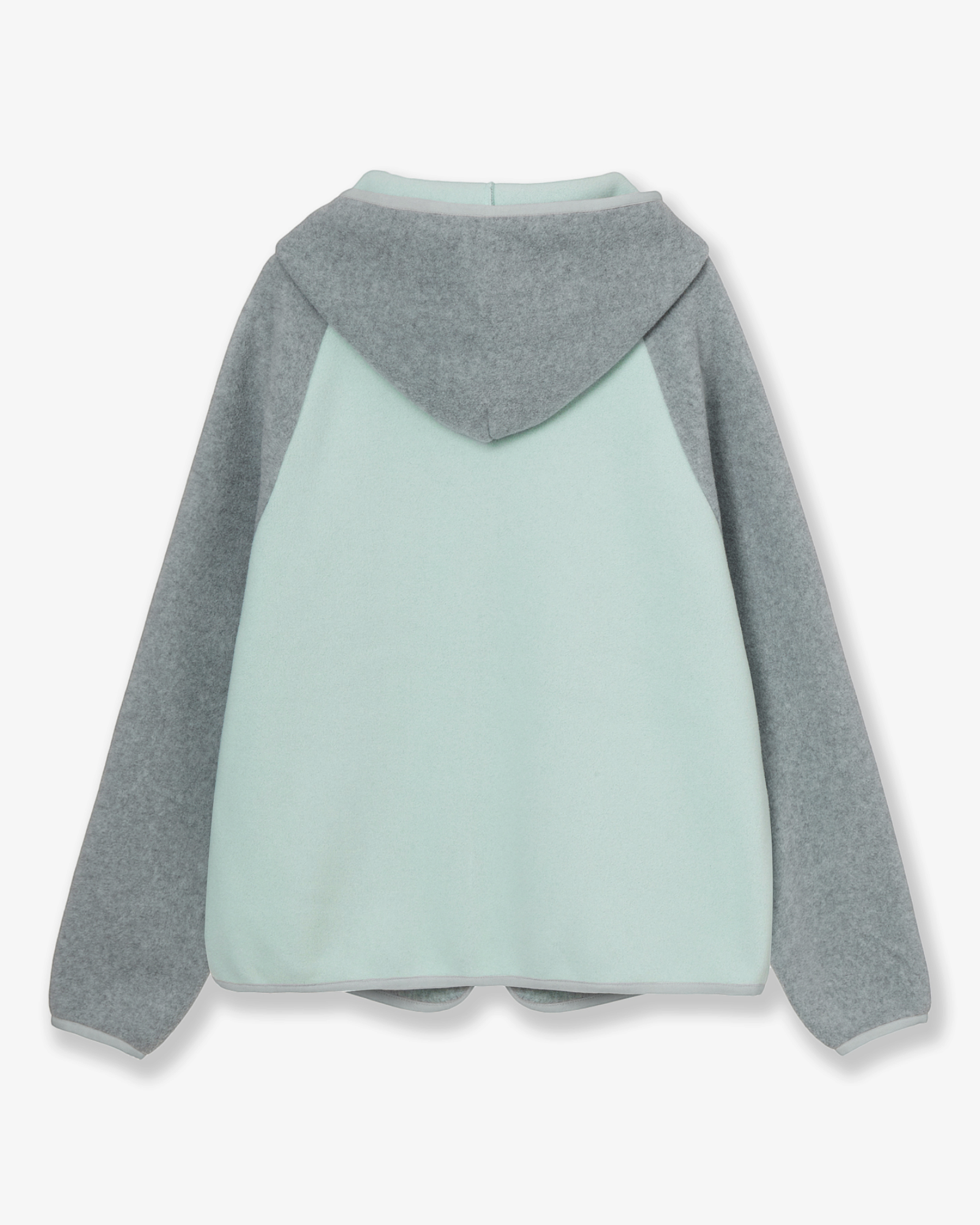 SOFT FLEECE ZIP UP HOODIE [MINT]