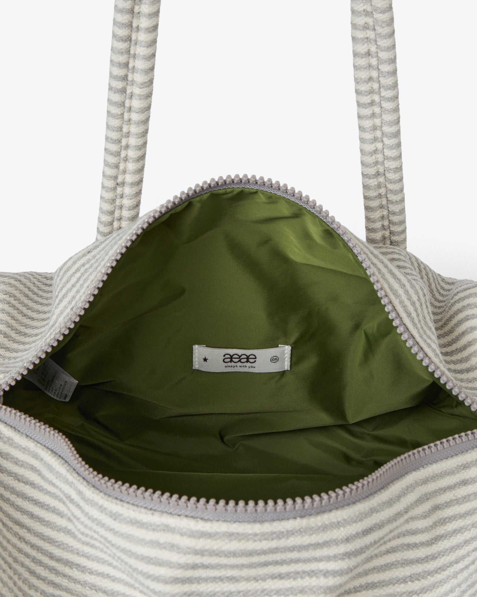 SQUARE TOTE BAG [GREY]