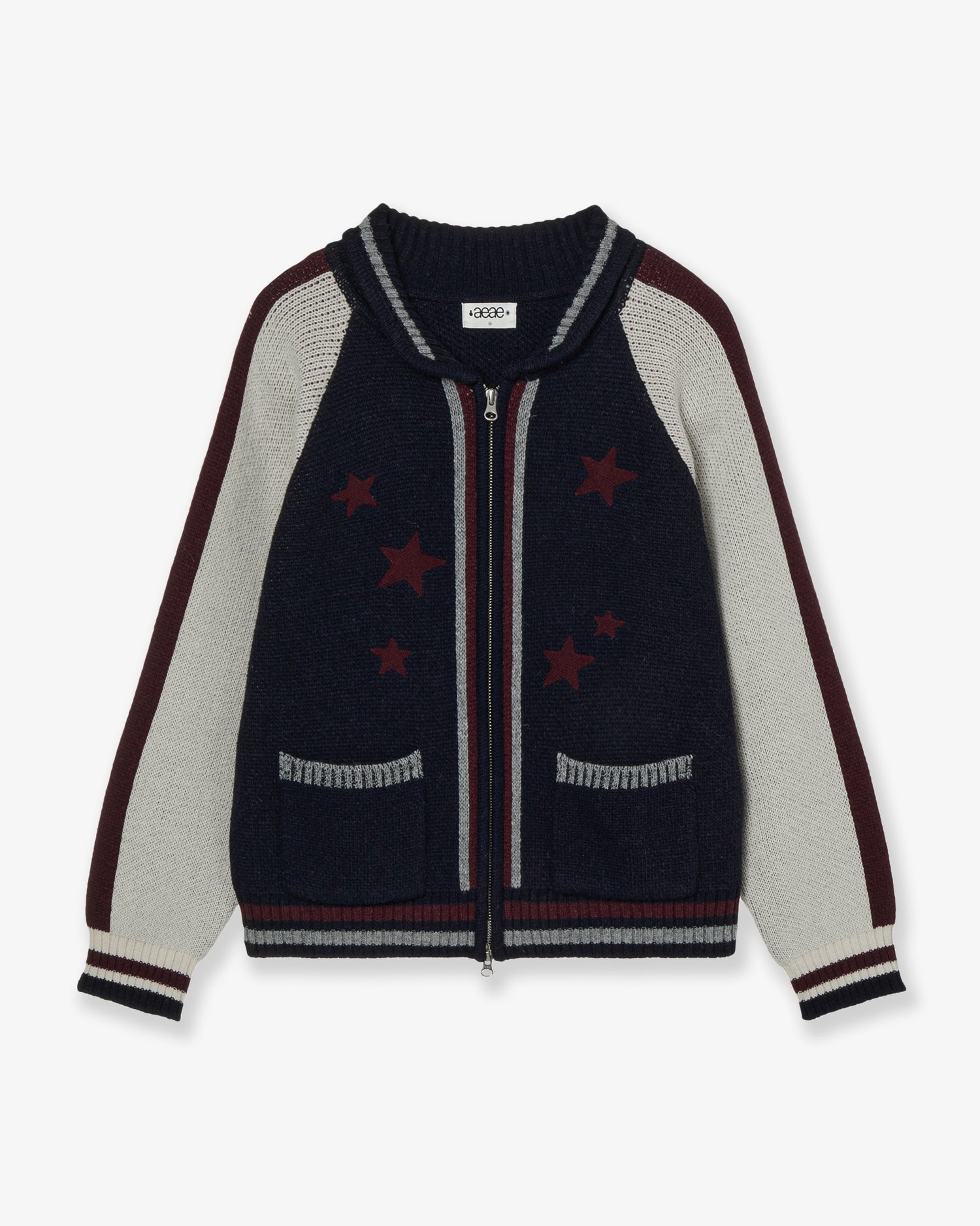 STAR JACQUARD COWICHAN [NAVY]