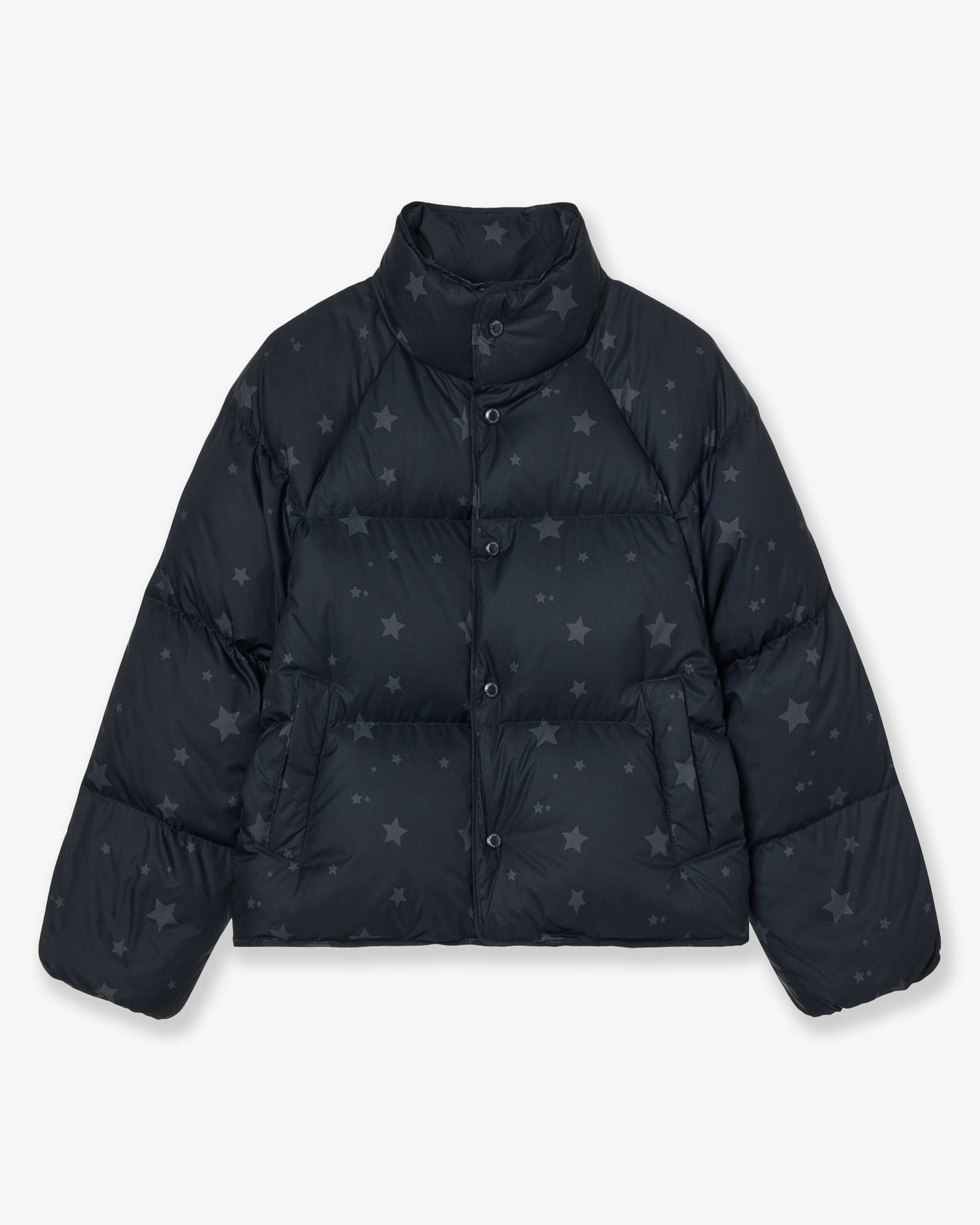 STAR PUFFER DOWN JACKET [NAVY]