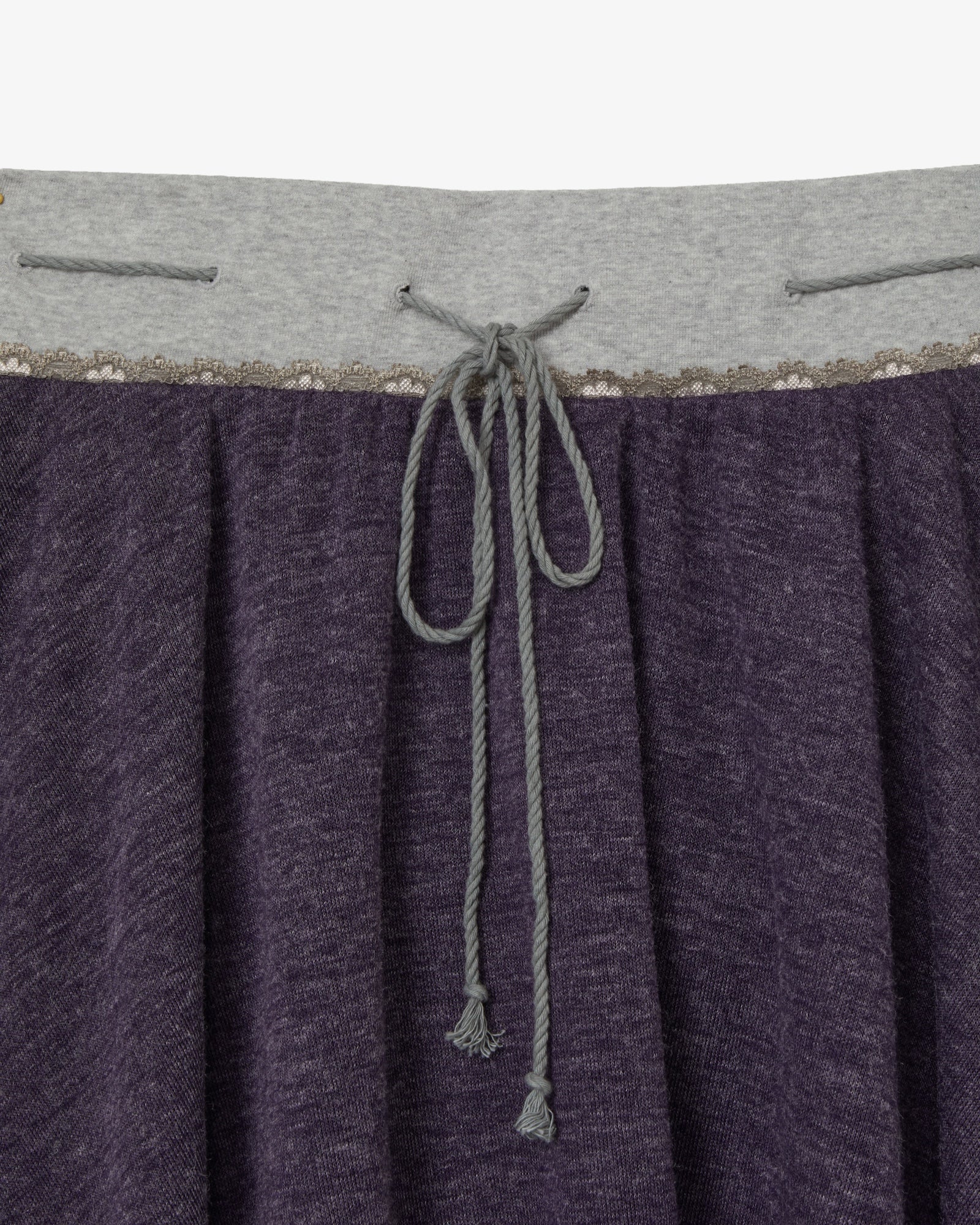 STRING LACE SKIRT [PURPLE]
