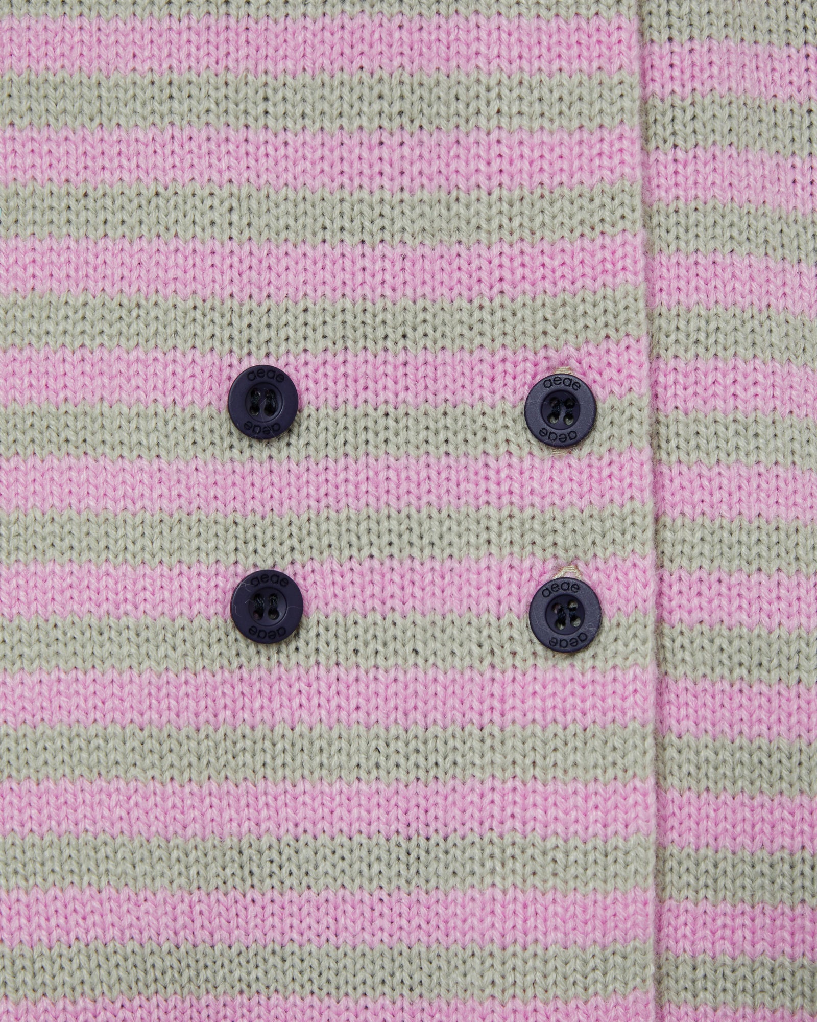 STRIPE BLOCK CARDIGAN [NAVY]