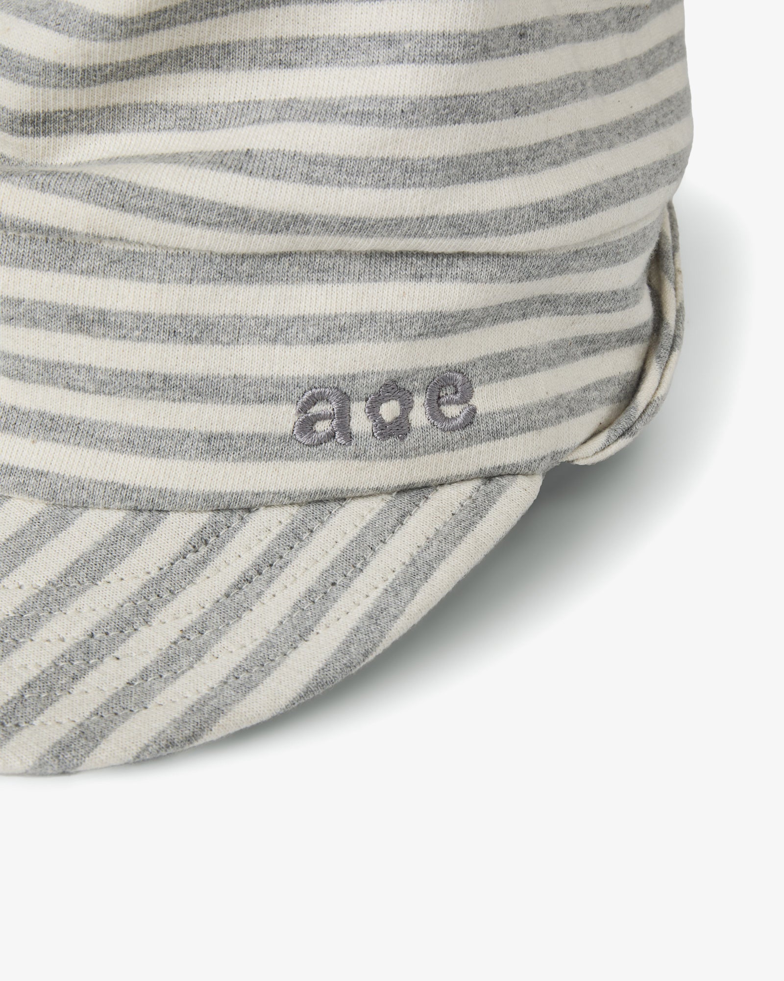 STRIPE PILED CAP [GREY]