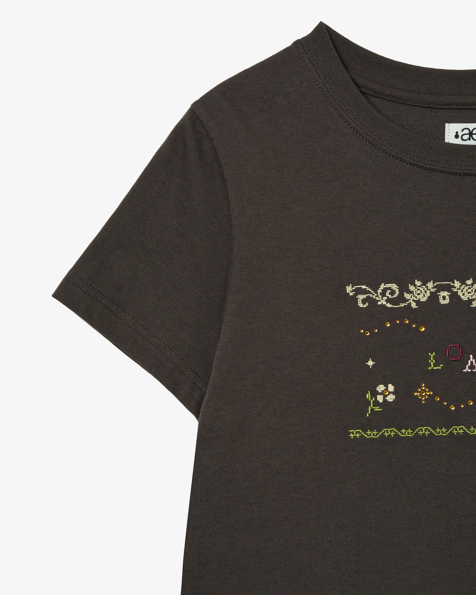 SWEET HOME TEE [DARK BROWN]