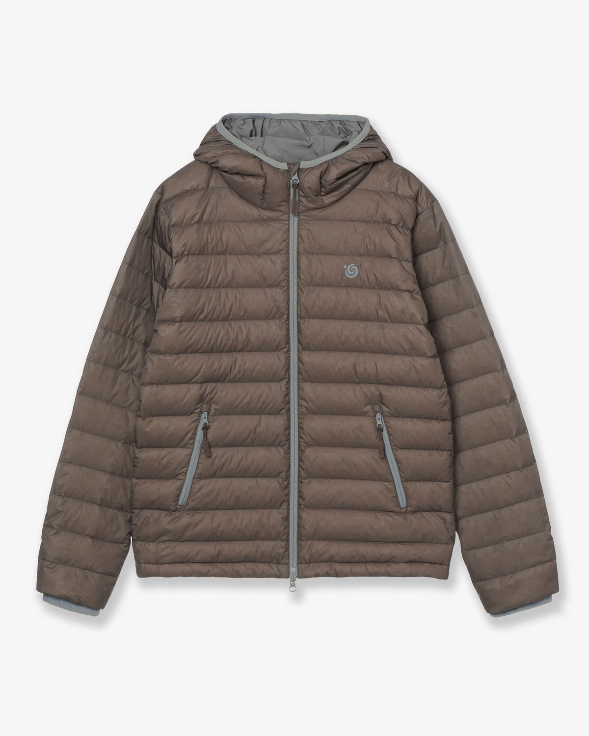 SYMBOL LIGHT DOWN JACKET [BROWN]
