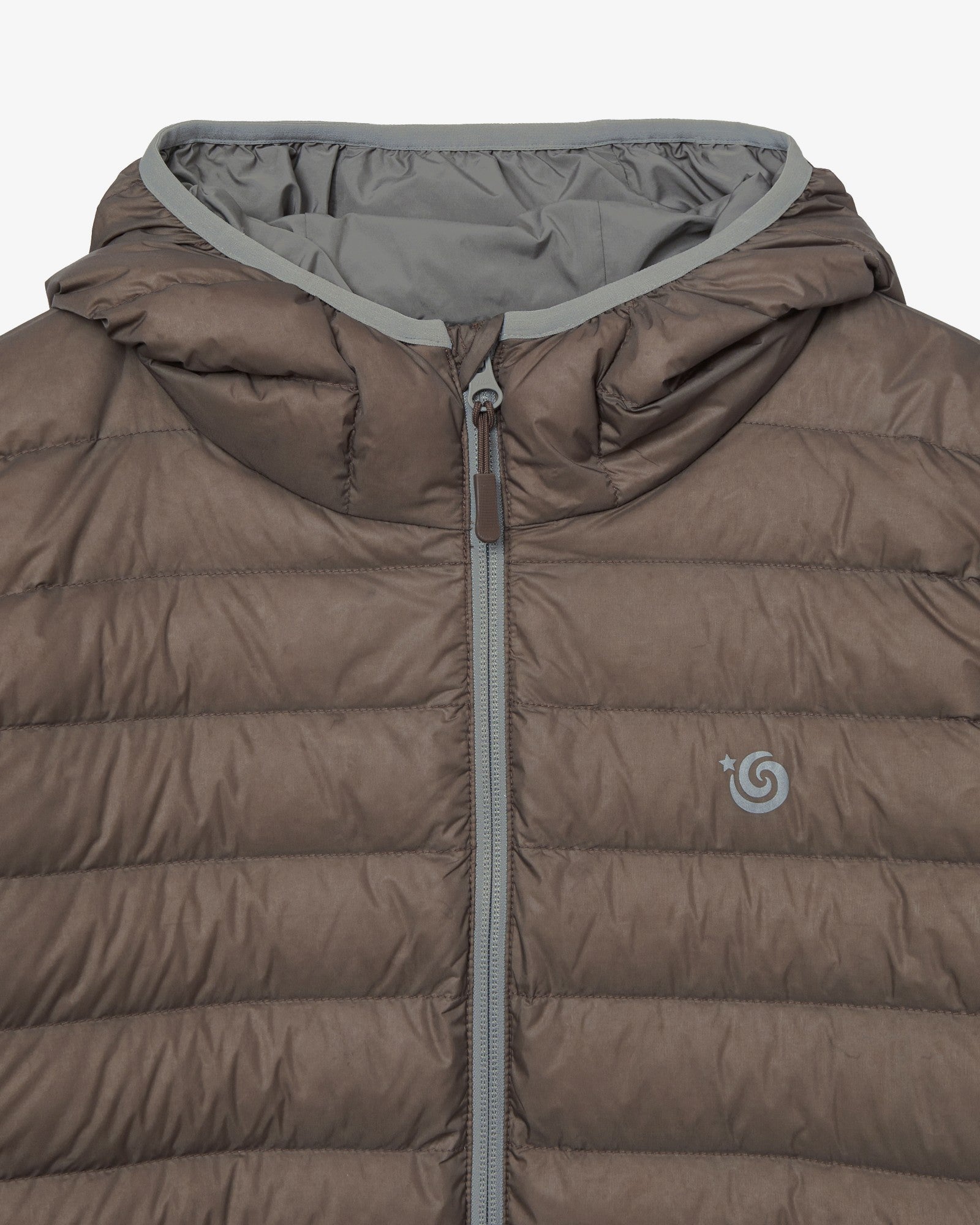 SYMBOL LIGHT DOWN JACKET [BROWN] – aeae JAPAN