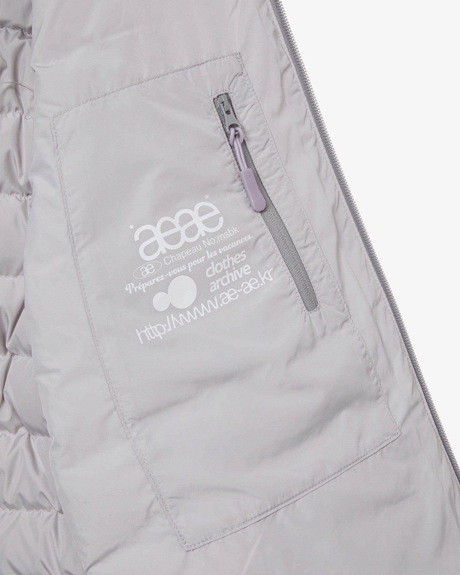 SYMBOL LIGHT DOWN JACKET [LAVENDER]