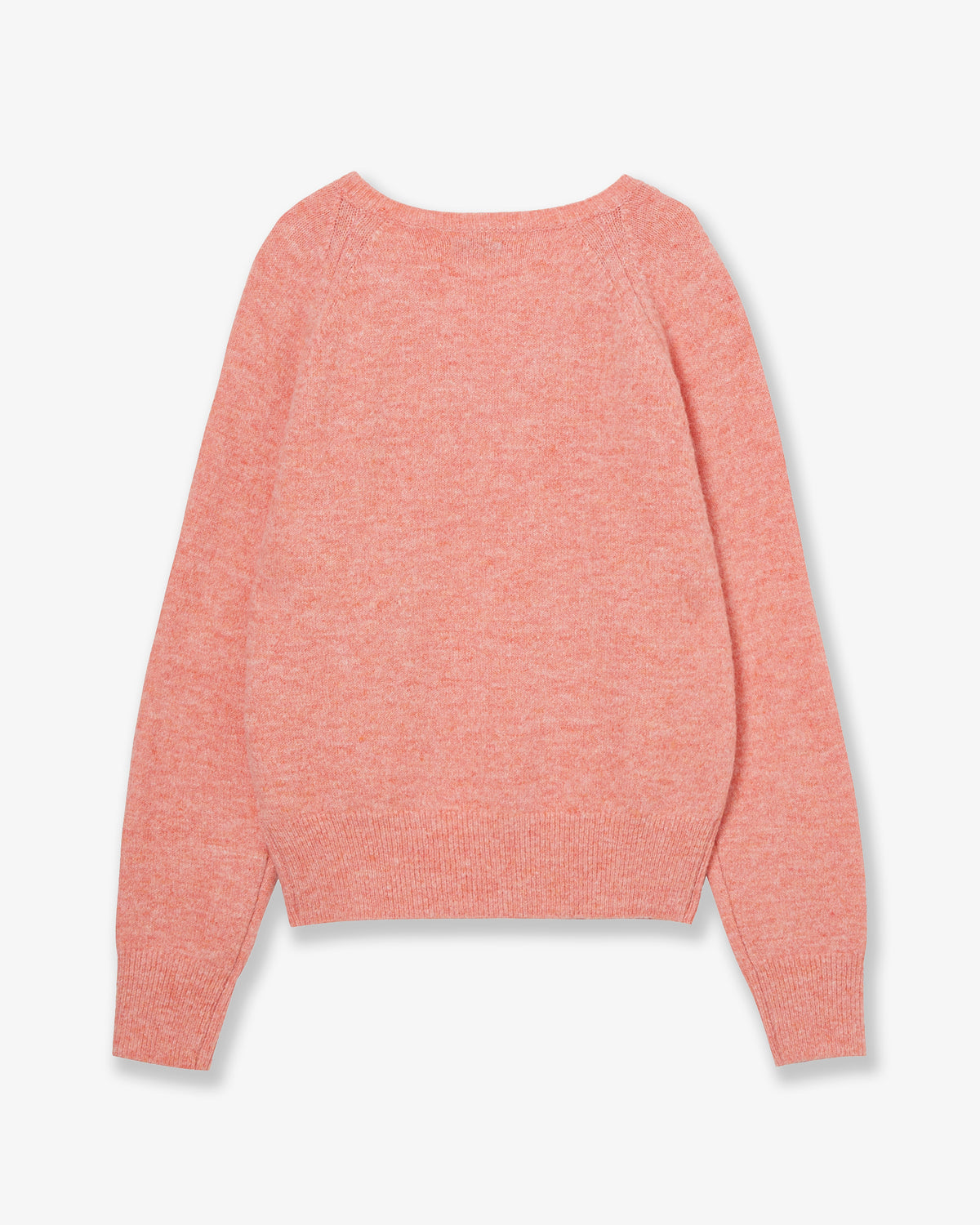 SYMBOL V NECK KNIT [PINK]