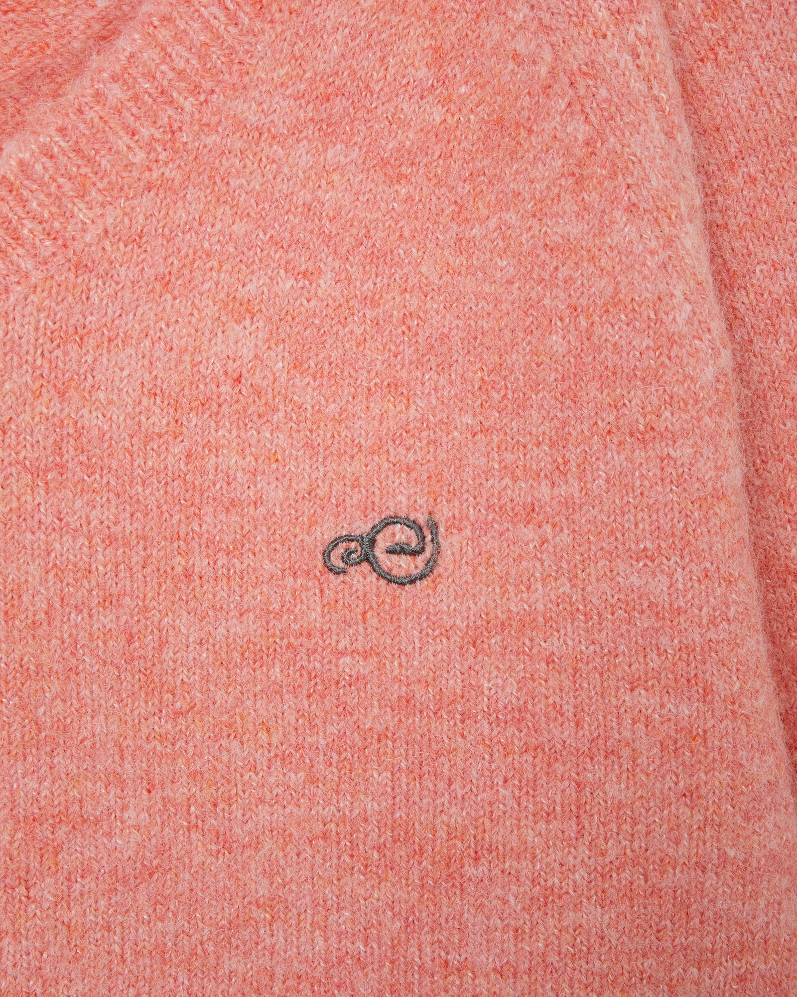 SYMBOL V NECK KNIT [PINK]