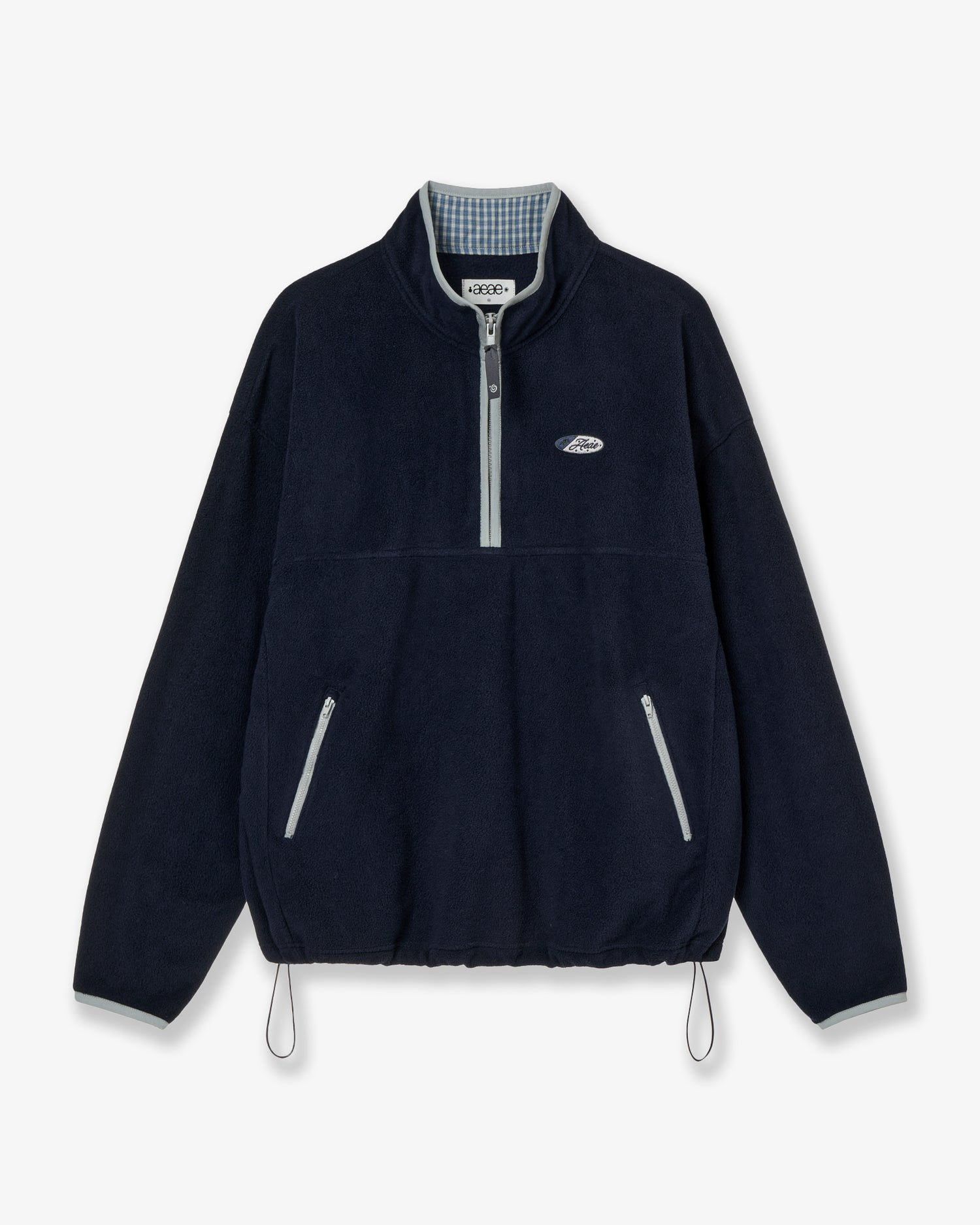 SYMBOL FLEECE ANORAK [NAVY]