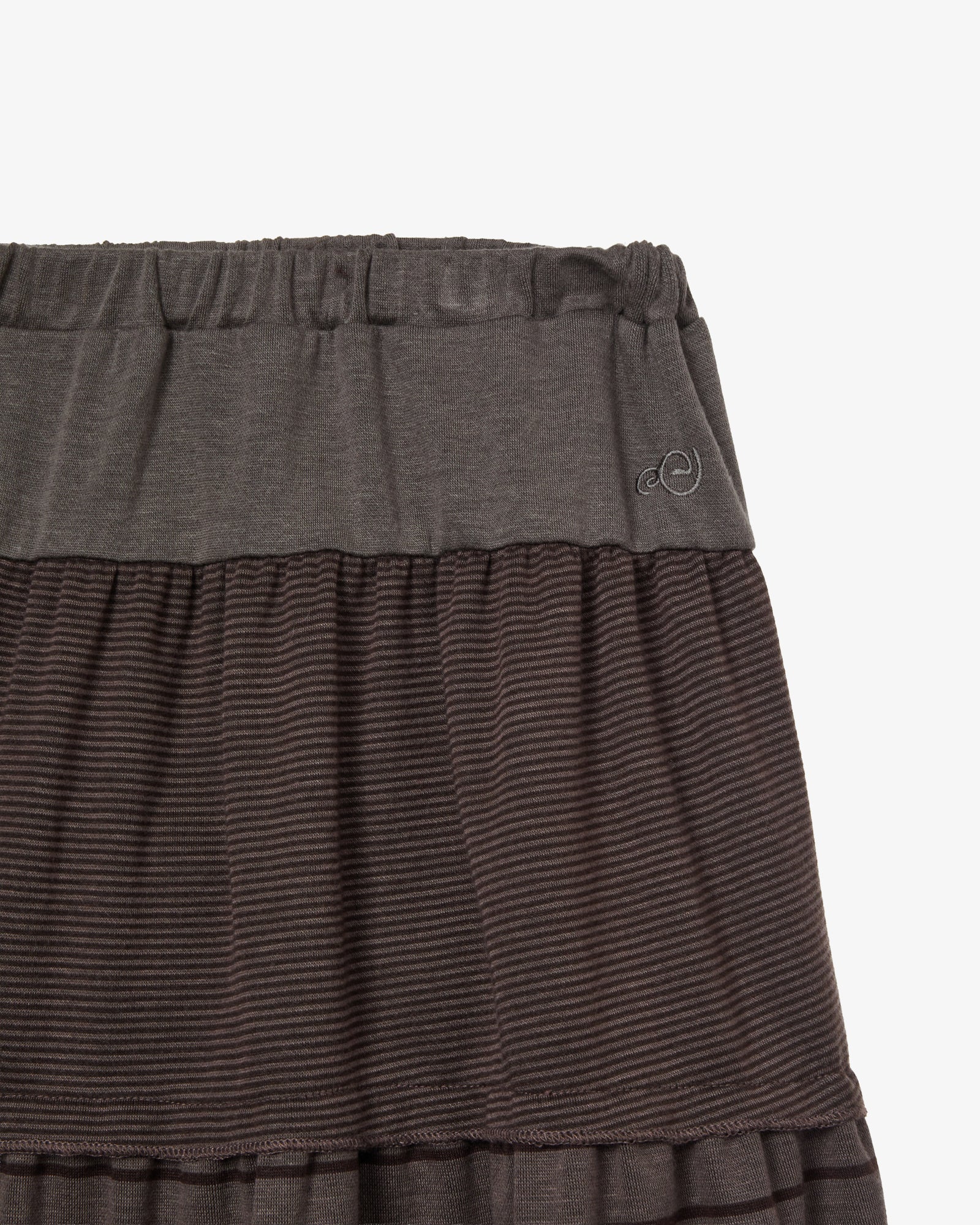 TIERED FRILL SKIRT [PURPLE]
