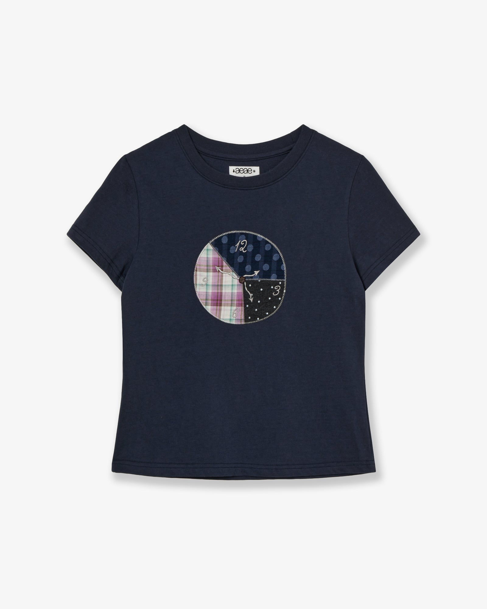 TIK TOK TEE [NAVY]