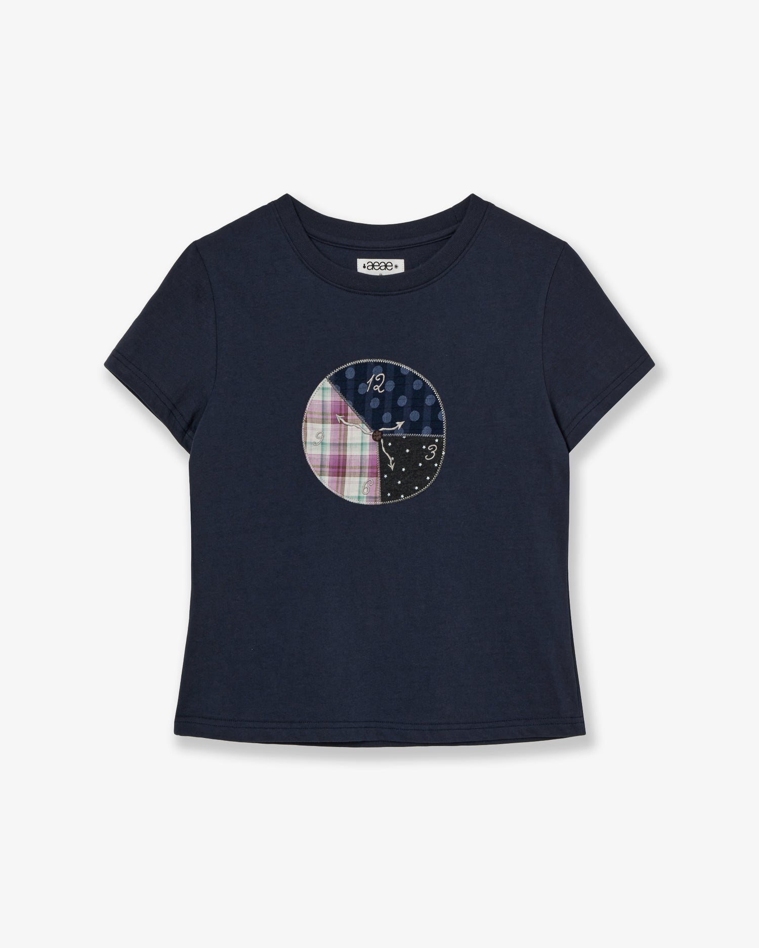 TIK TOK TEE [NAVY]