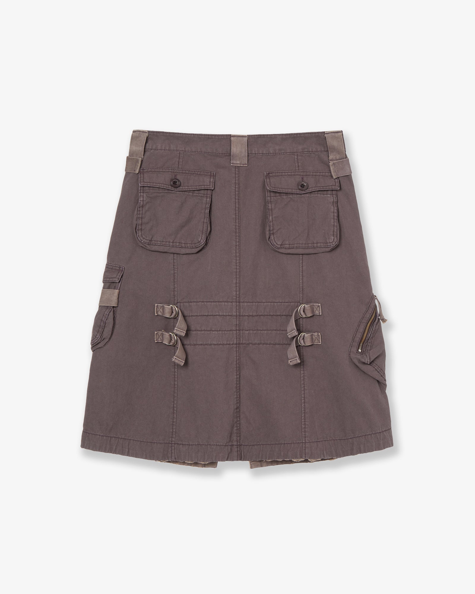 UTILITY WORK SKIRT [PURPLE]