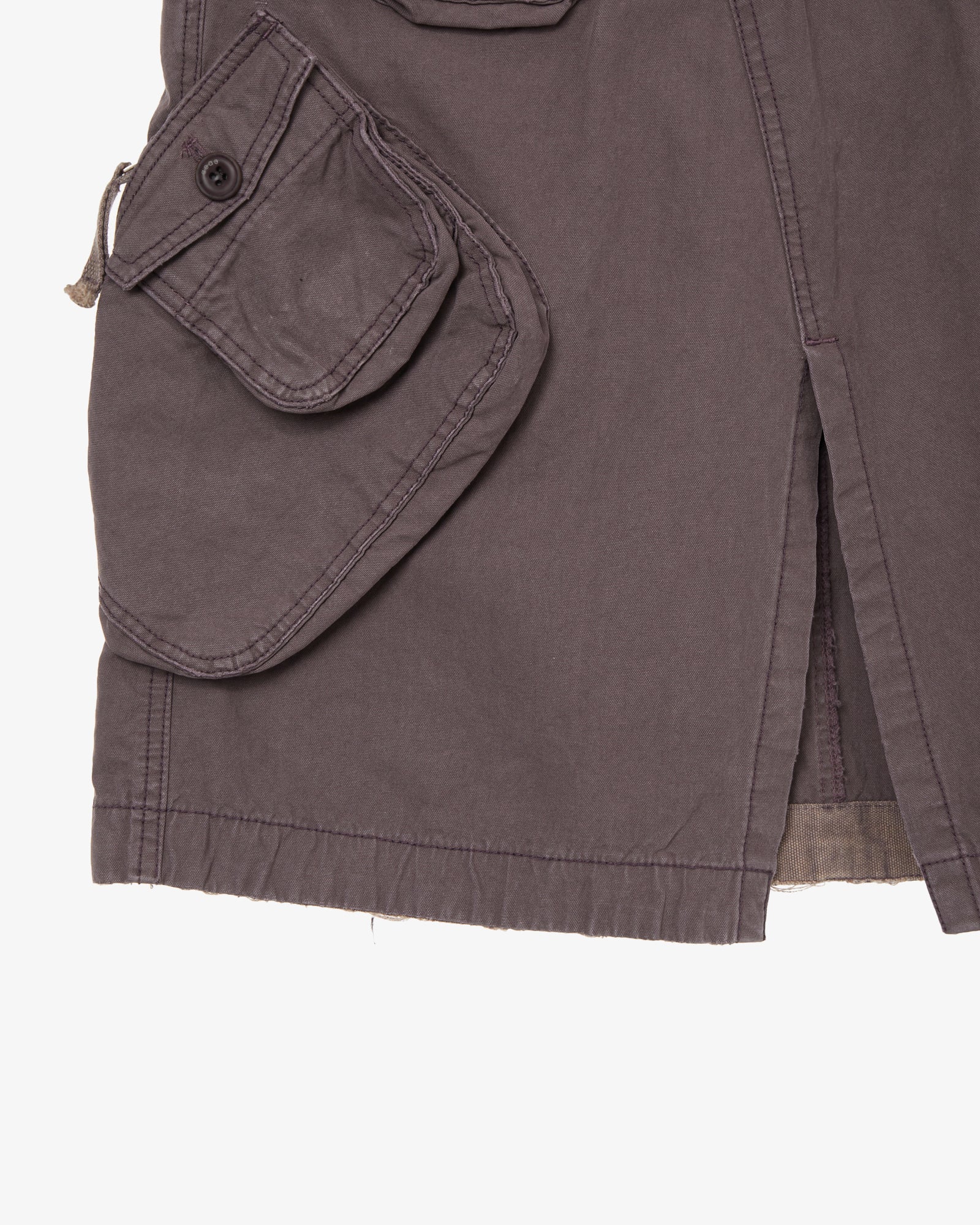 UTILITY WORK SKIRT [PURPLE]
