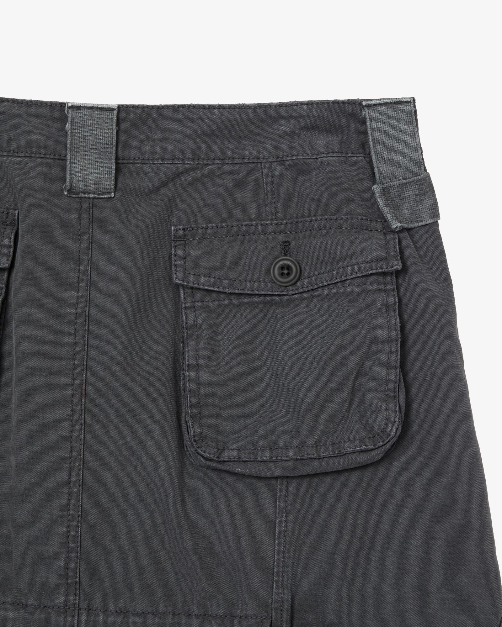 UTILITY WORK SKIRT [CHARCOAL]
