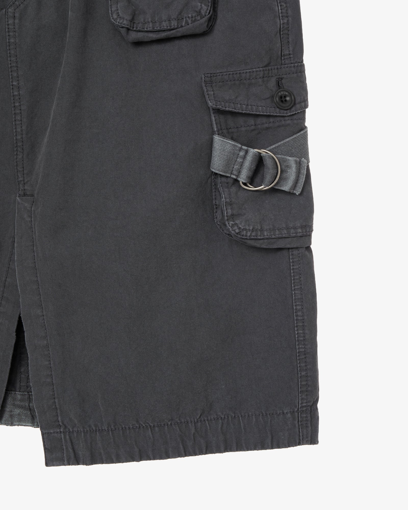 UTILITY WORK SKIRT [CHARCOAL]