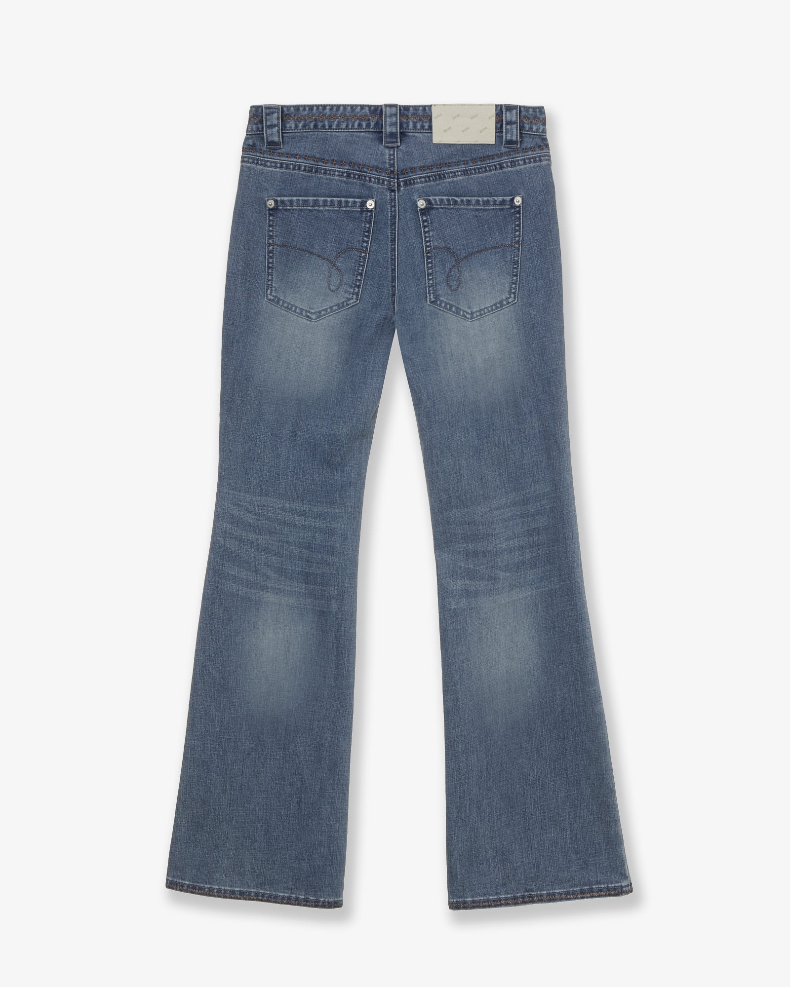 VINTAGE BOOTCUT DENIM PANTS [BLUE]