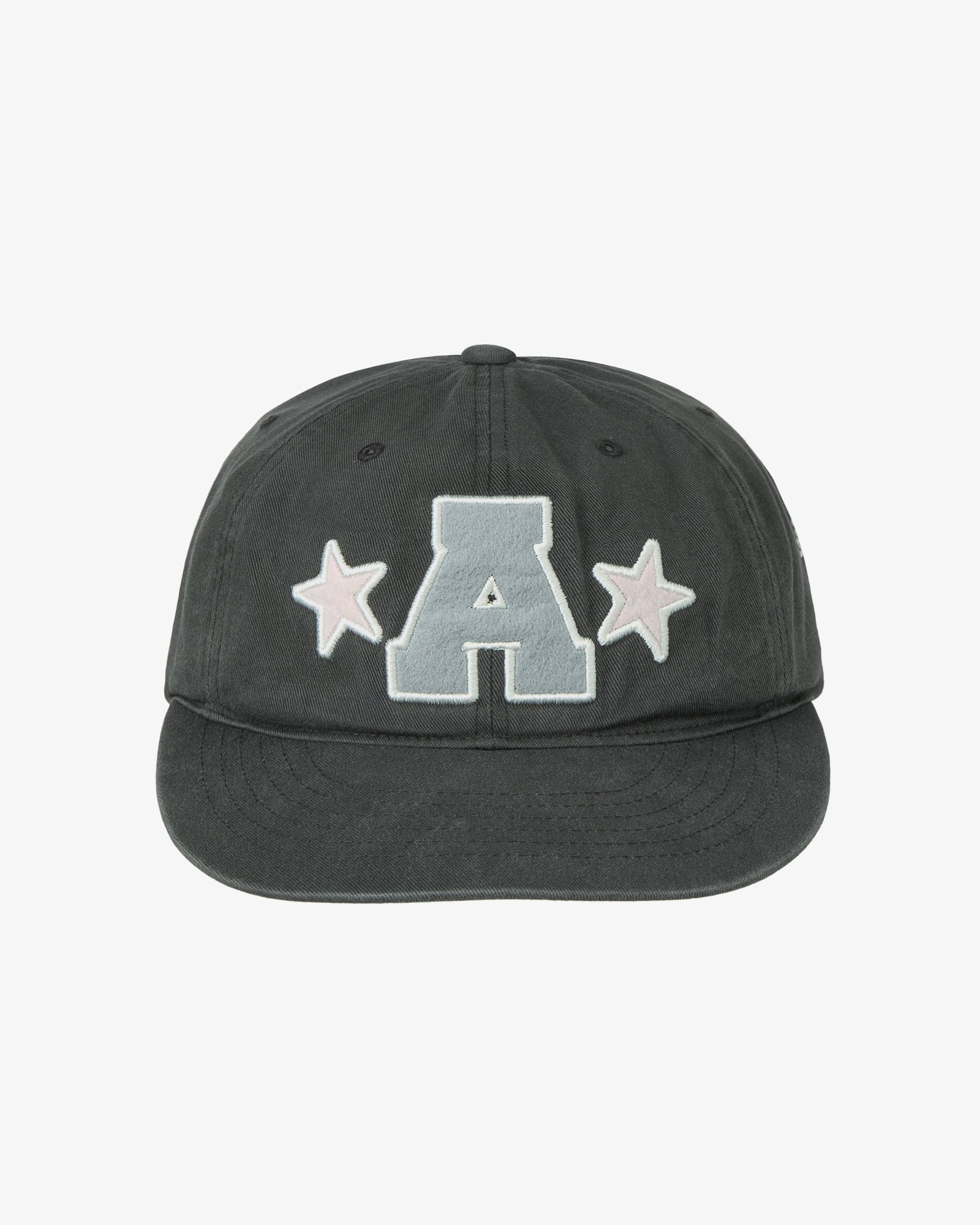 WASHED CAPITAL LOGO CAP [CHARCOAL]
