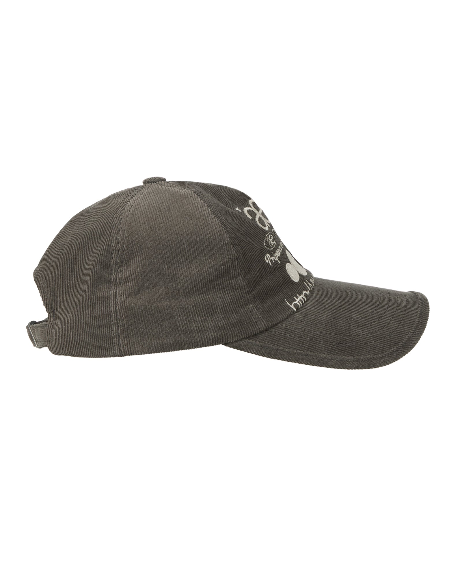【予約商品】WEB LOGO CORDUROY CAP [BROWN]