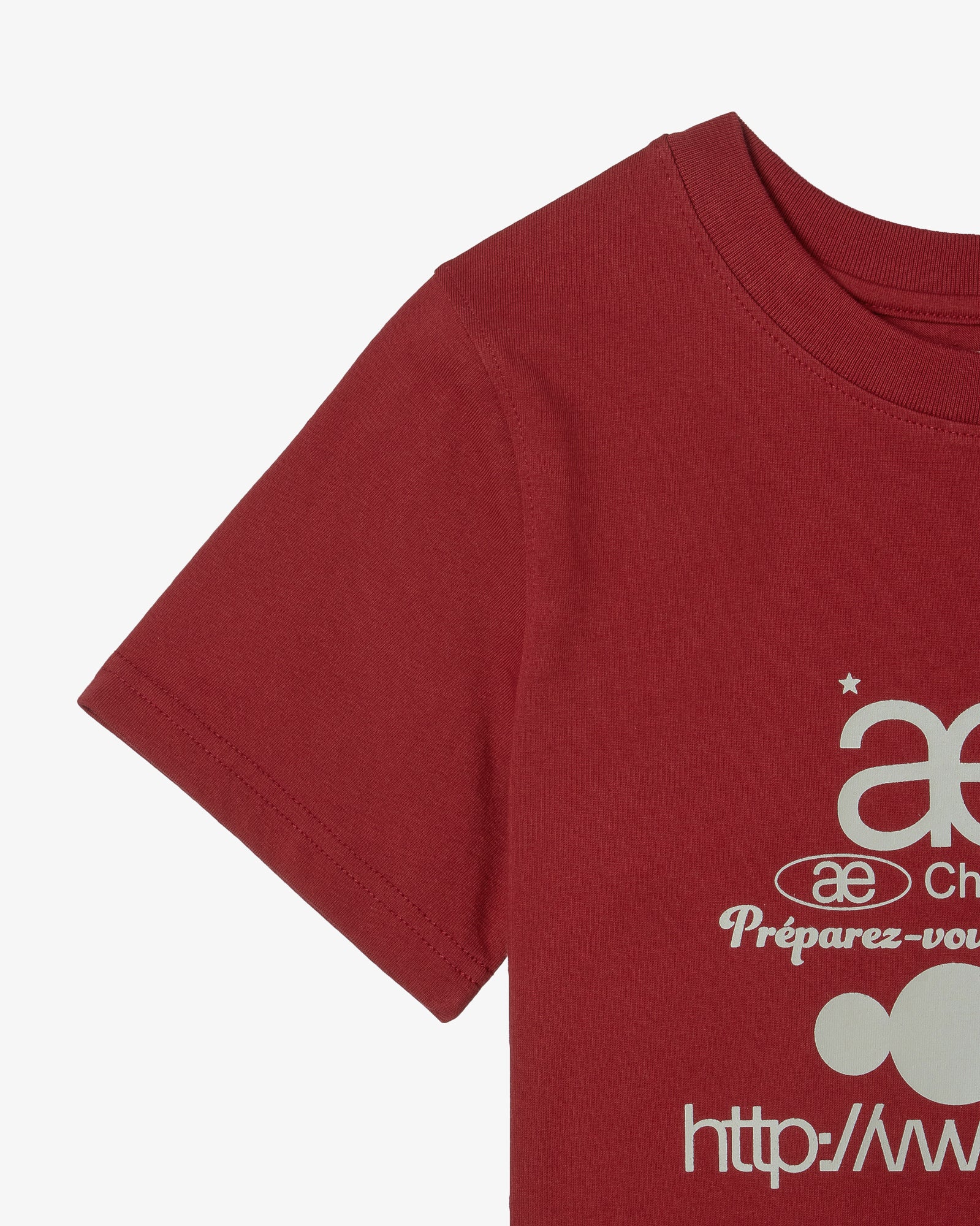 Tシャツ・カットソー [AEAE]WEB LOGO CROP T-SHIRTS [BURGUNDY] WEB LOGO CROP T-SH WEB LOGO CROP T-SHIRTS [BURGUNDY] – aeae JAPAN