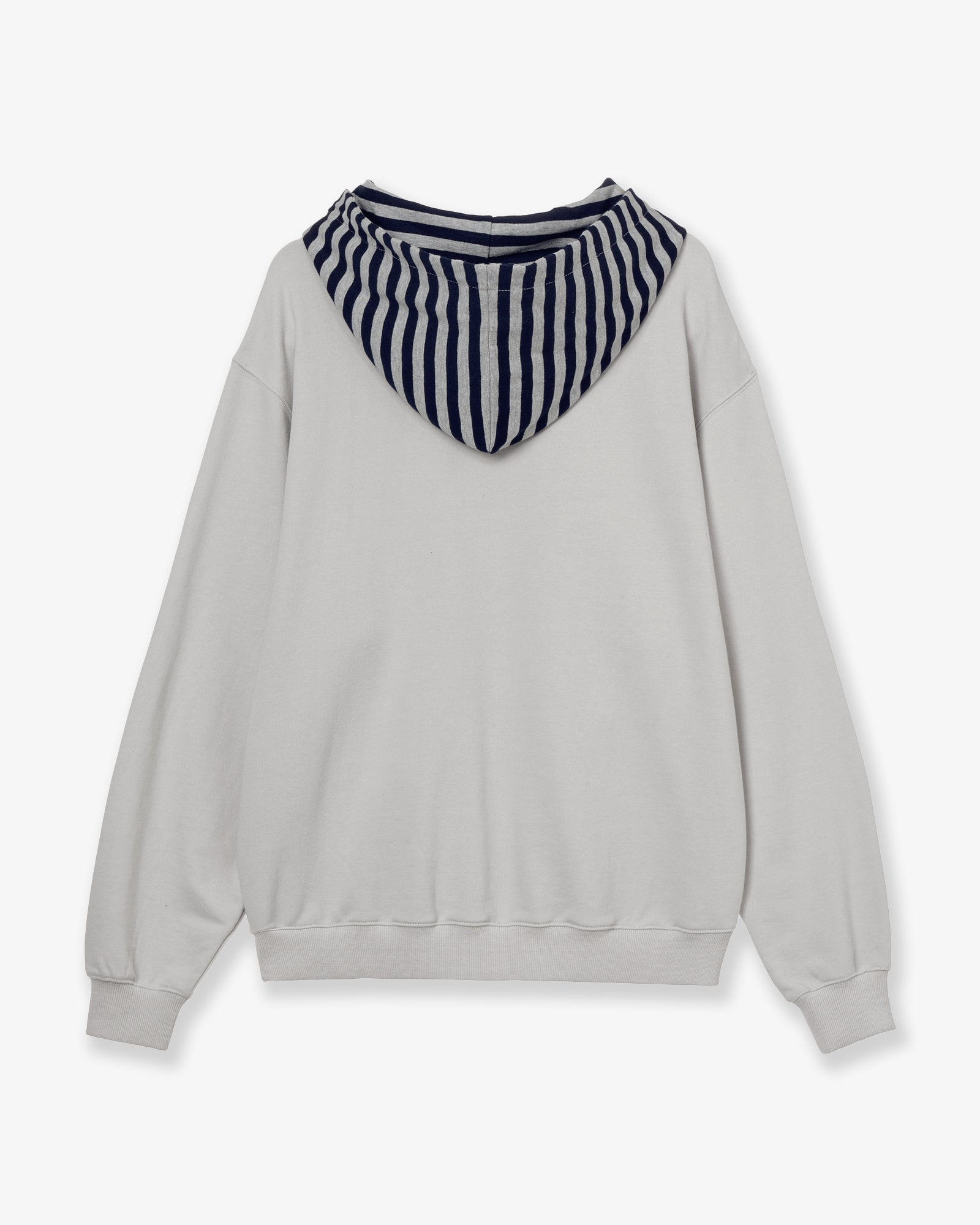 WEB LOGO LOOSED HOODIE [ASH]