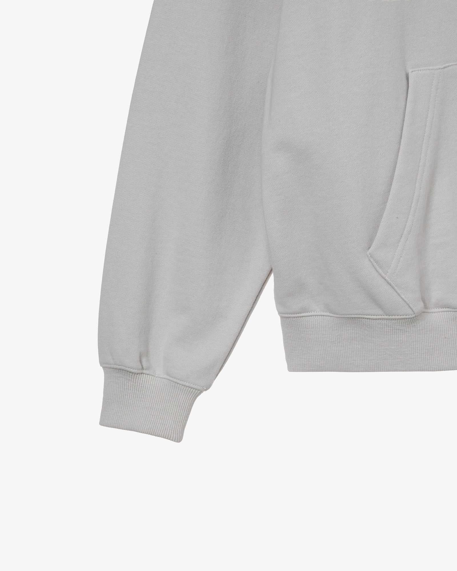 WEB LOGO LOOSED HOODIE [ASH]