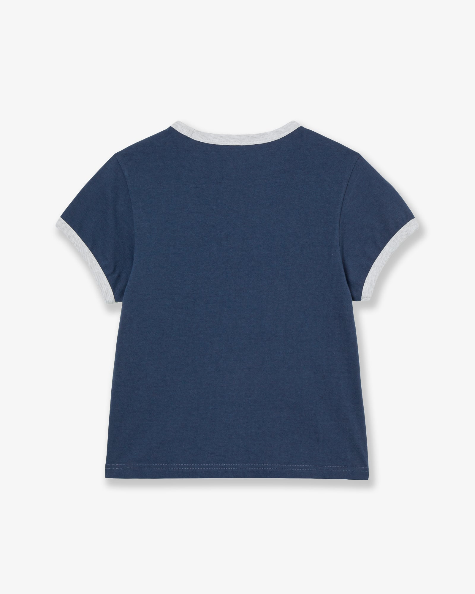 WEB LOGO RINGER TEE [INDIGO]