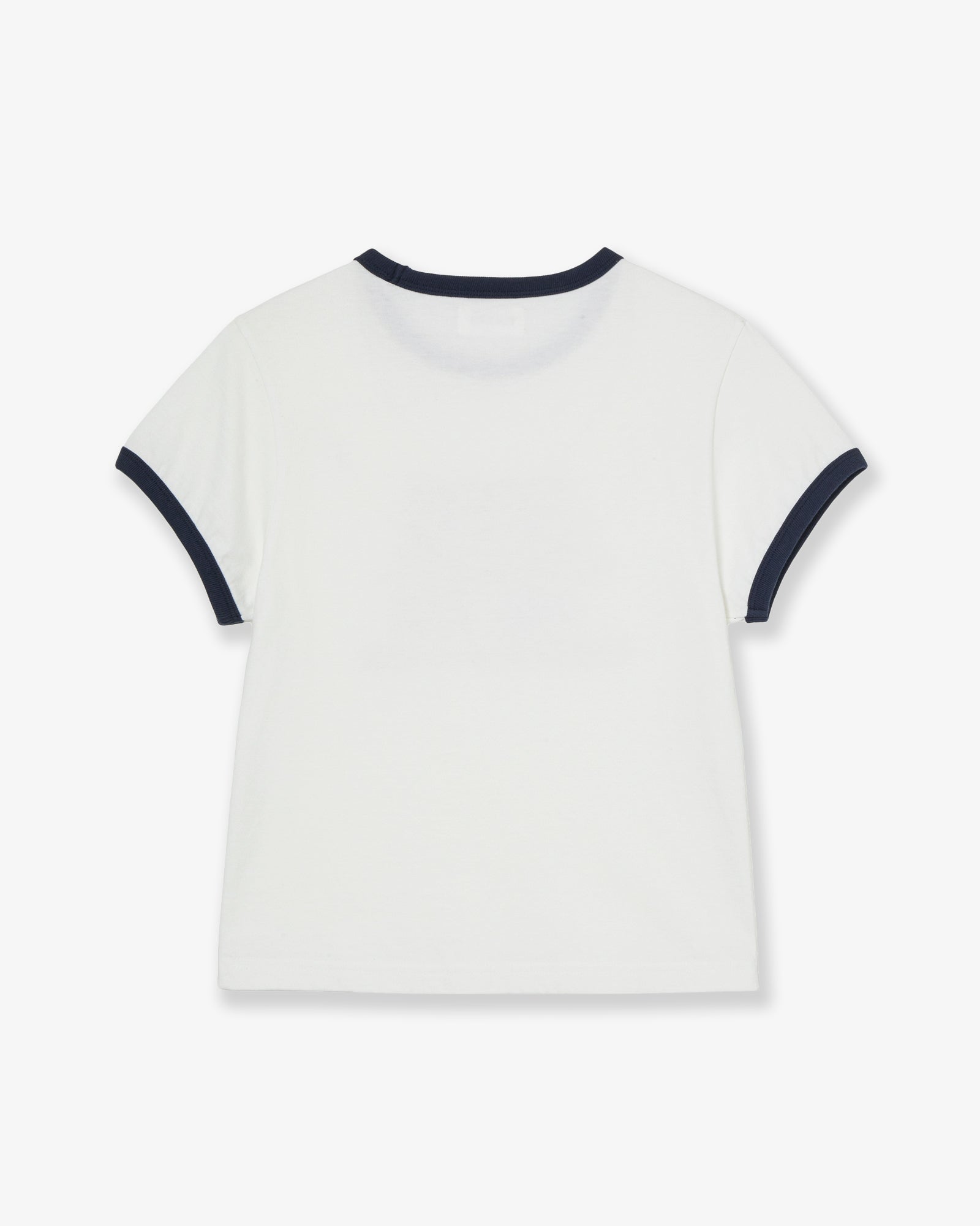 WEB LOGO RINGER TEE [WHITE]